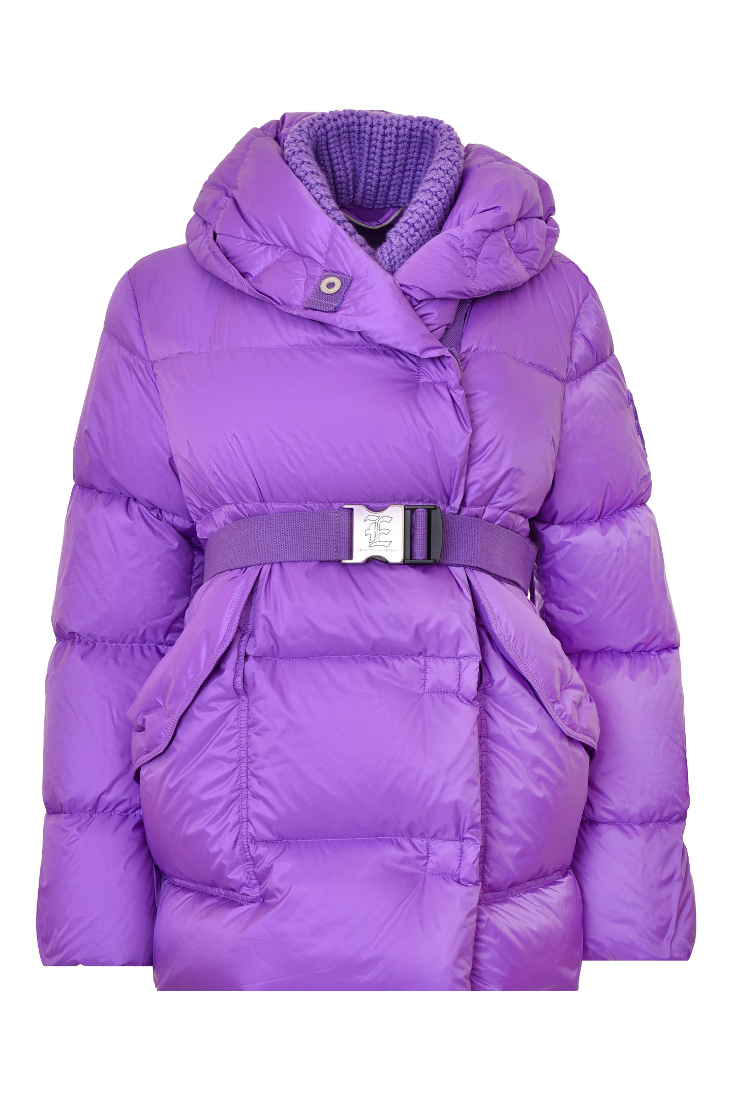 Куртка ERMANNO SCERVINO D390A733CMKAM, цвет: Фиолетовый, Женский
