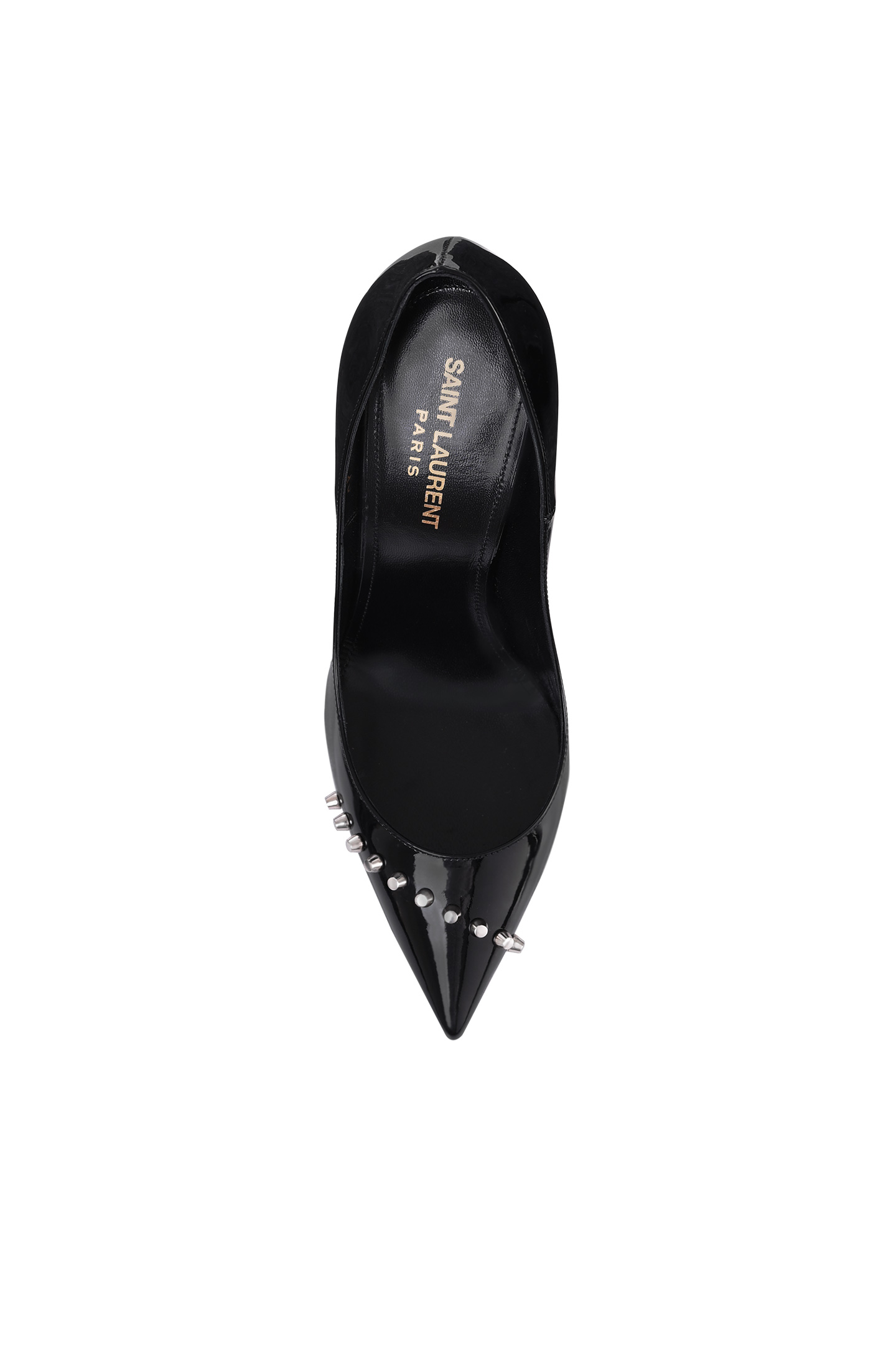 Туфли SAINT LAURENT 538911 0NPLL, цвет: Черный, Женский
