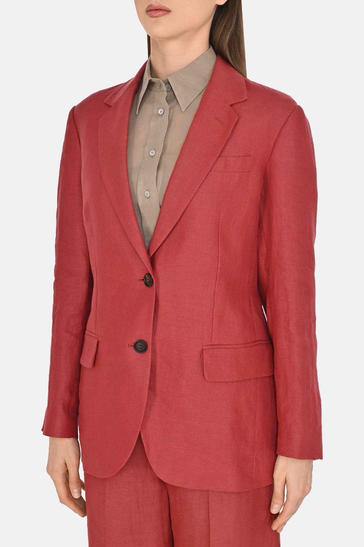 Жакет BRUNELLO  CUCINELLI MH5377282, цвет: Красный, Женский