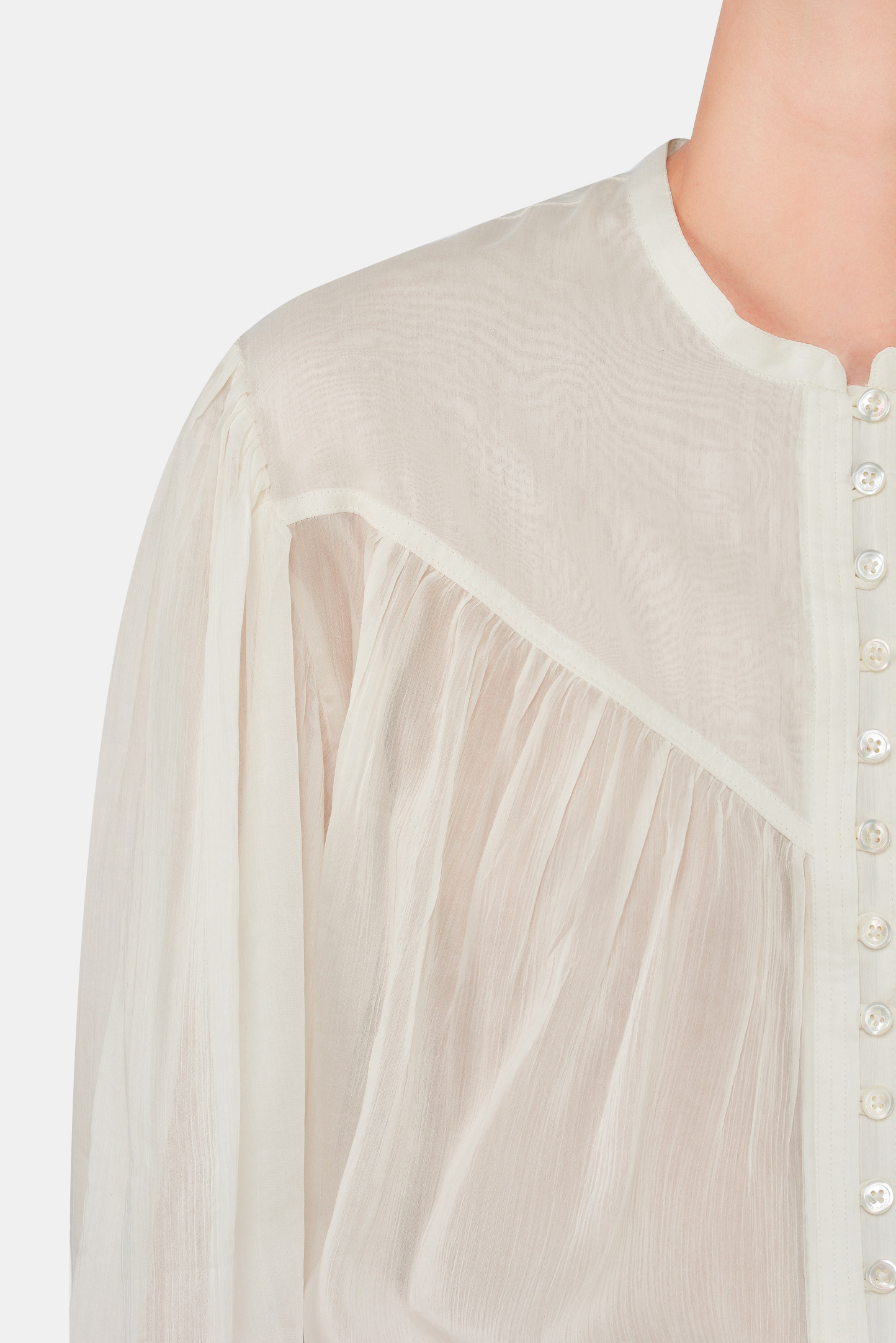 Блуза ISABEL MARANT HT2066-21E025I, цвет: Сиреневый, Женский