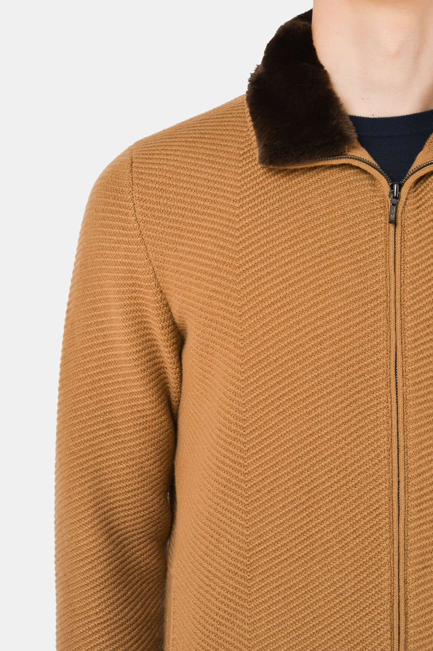 Куртка LORO PIANA F2-FAL2789, цвет: Бежевый, Мужской