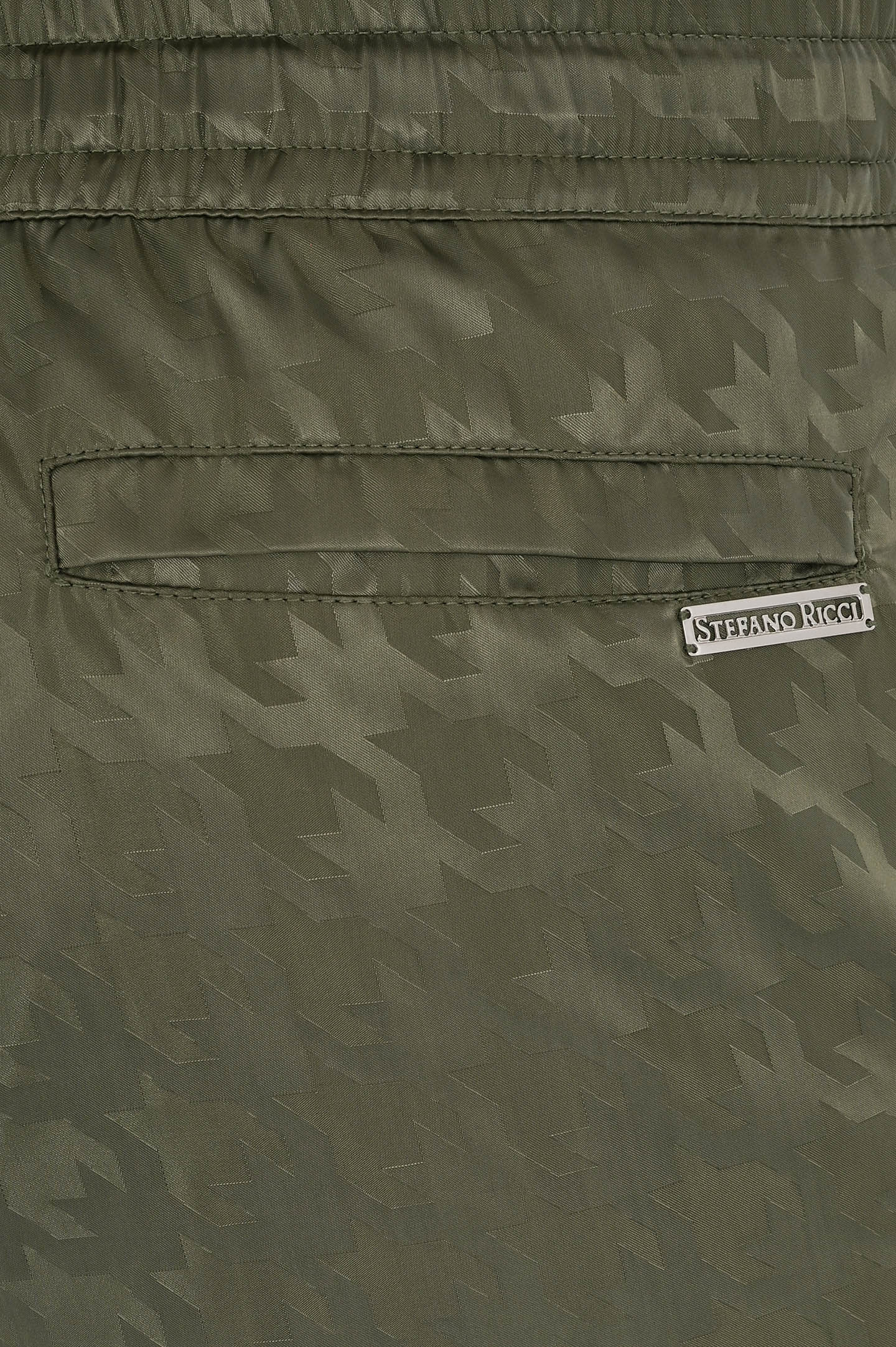 Плавки-шорты с принтом STEFANO RICCI M6B4100010 PA003Q, цвет: Зеленый, Мужской