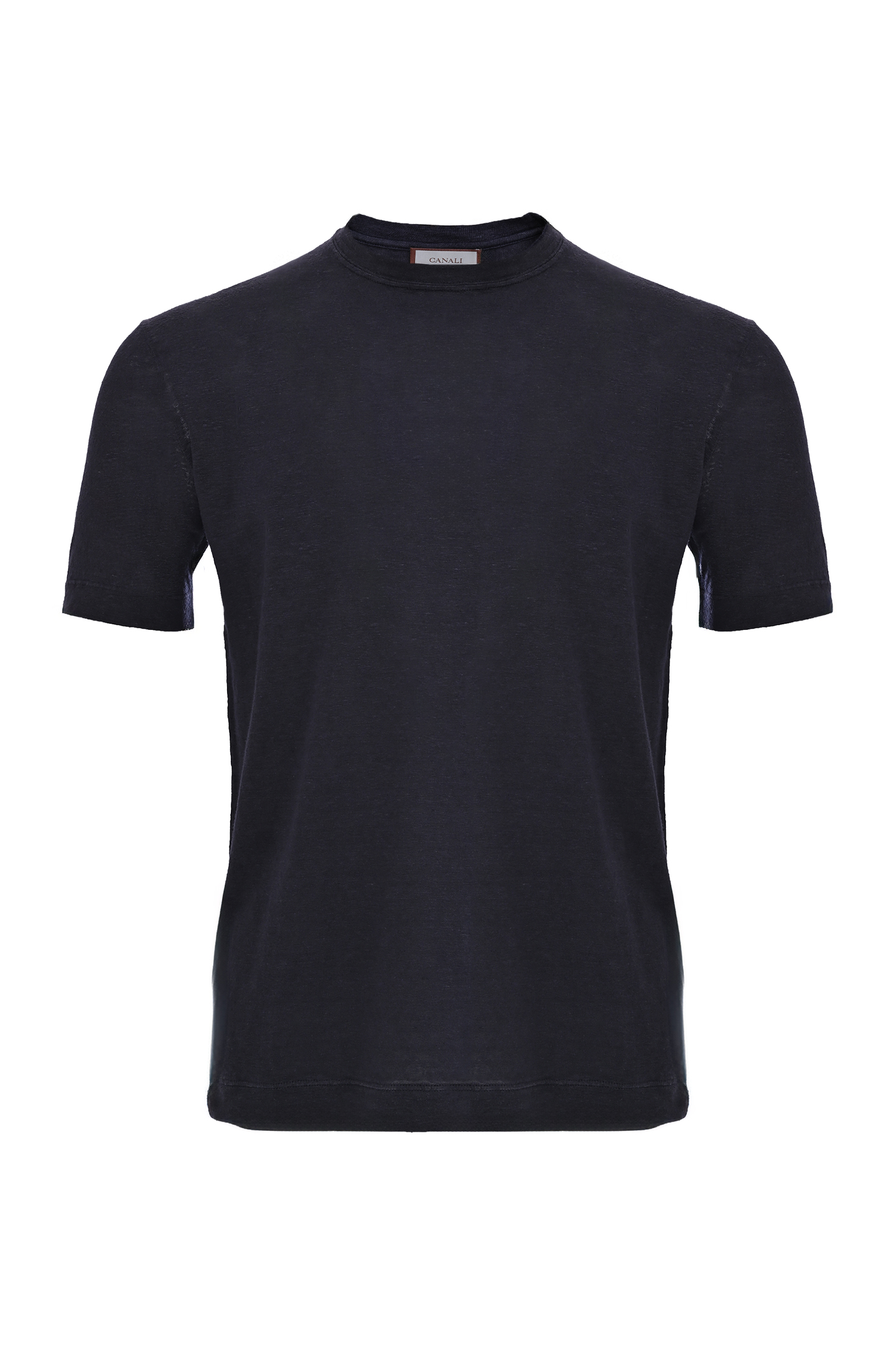 Футболка CANALI MJ02244 T0869, цвет: Темно-синий, Мужской