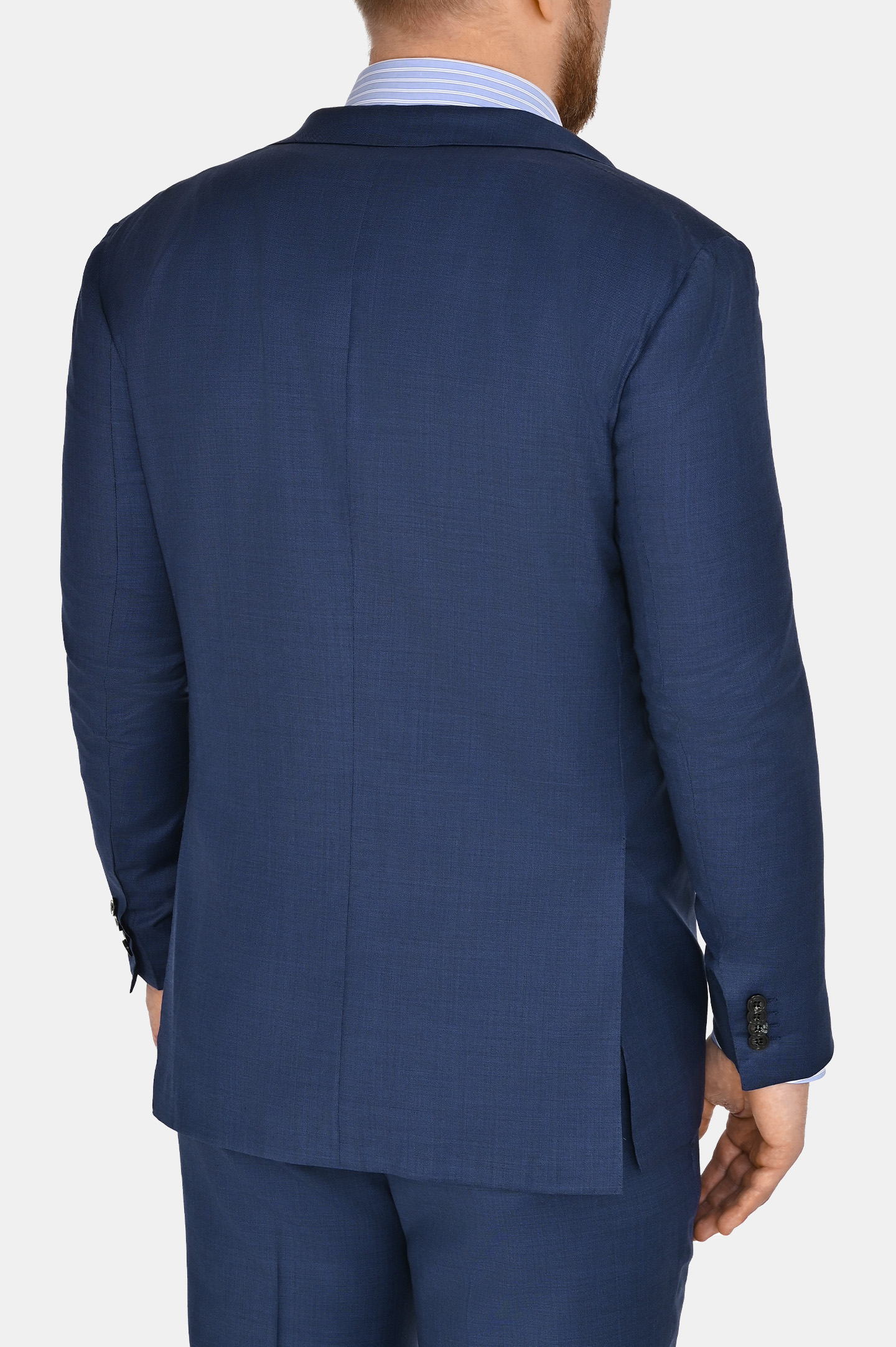 Костюм+платок KITON UA81K0618E0, цвет: Синий, Мужской