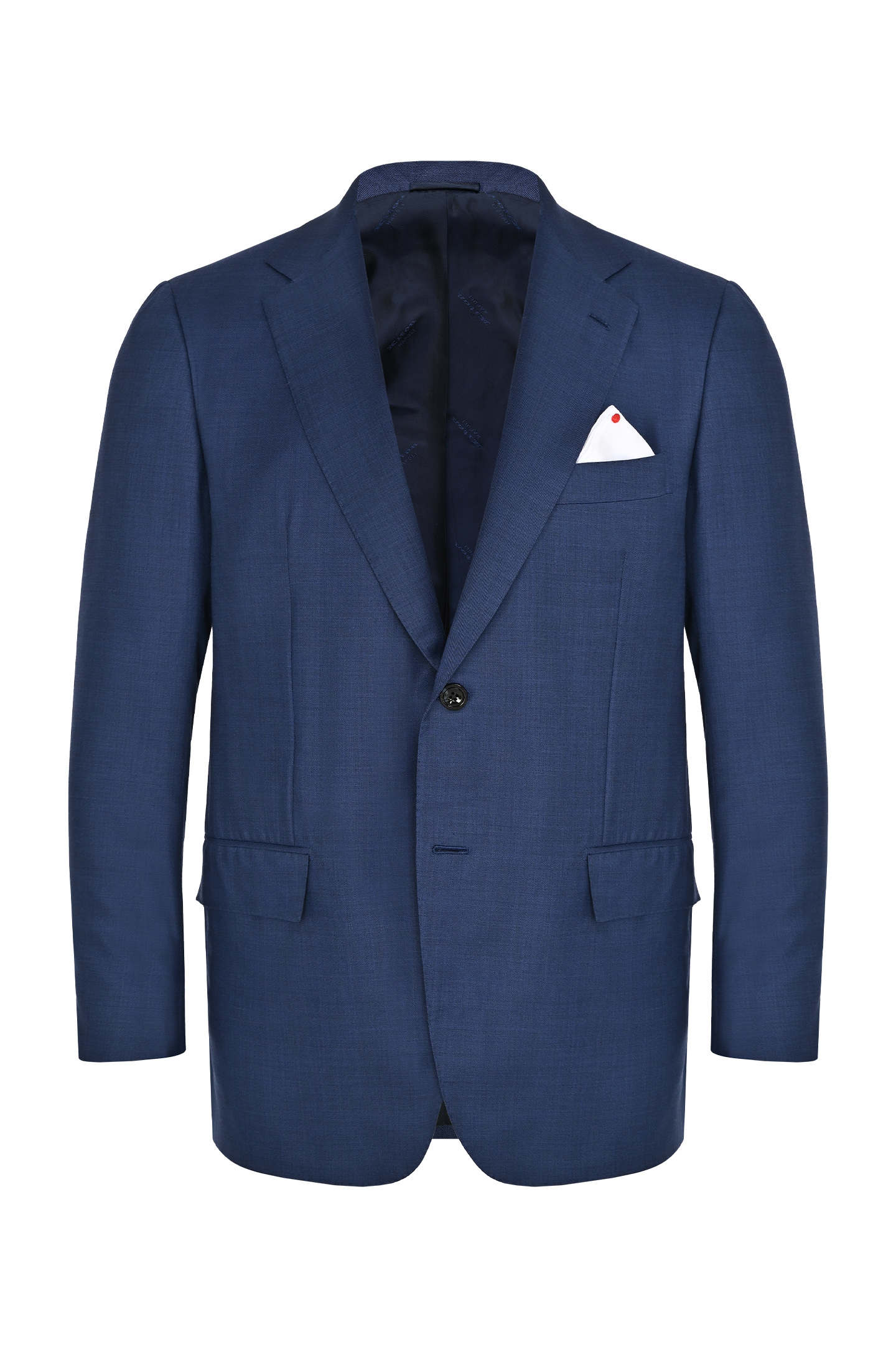 Костюм+платок KITON UA81K0618E0, цвет: Синий, Мужской