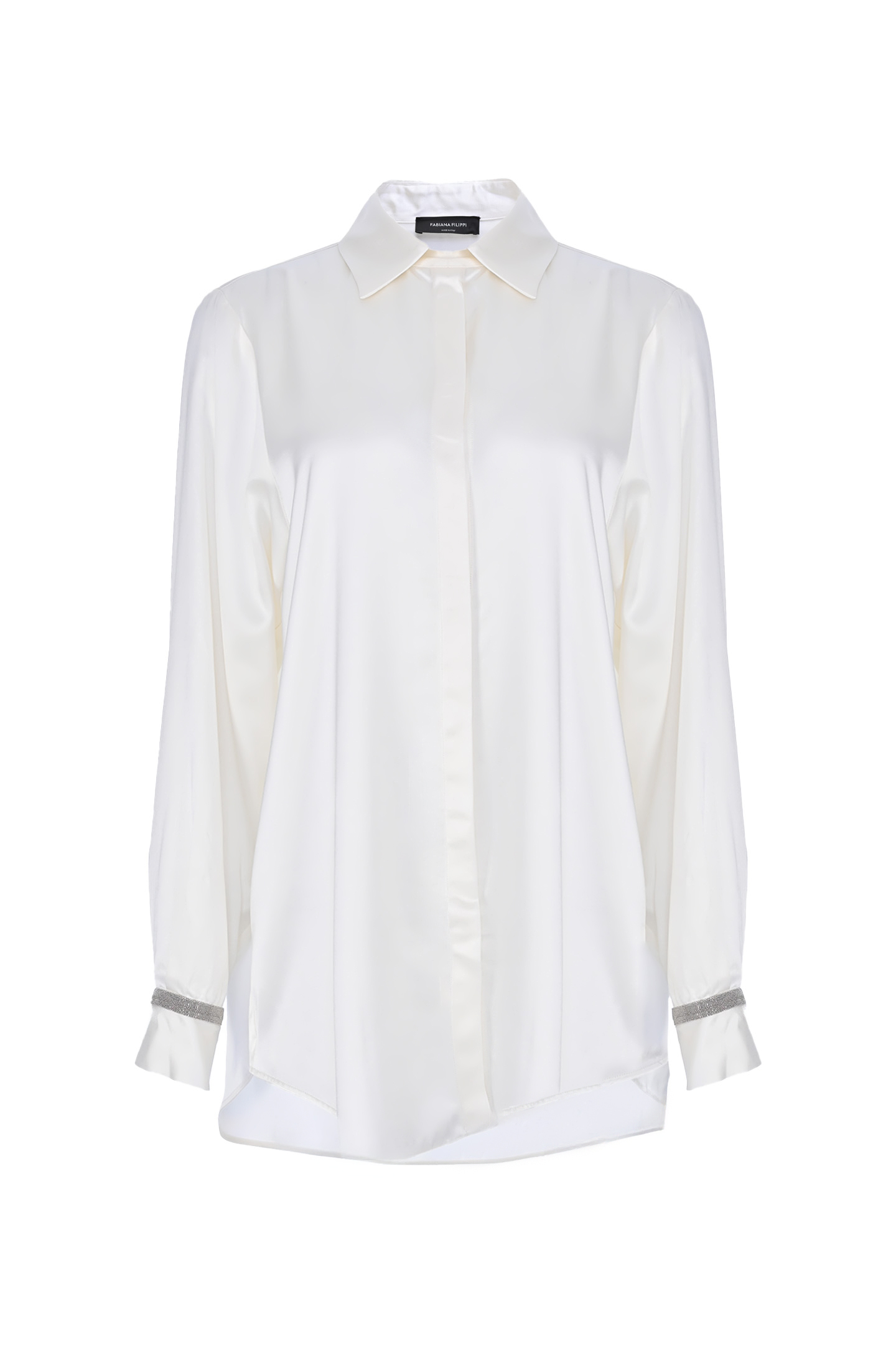 Блуза FABIANA FILIPPI CAD223F614, цвет: Молочный, Женский