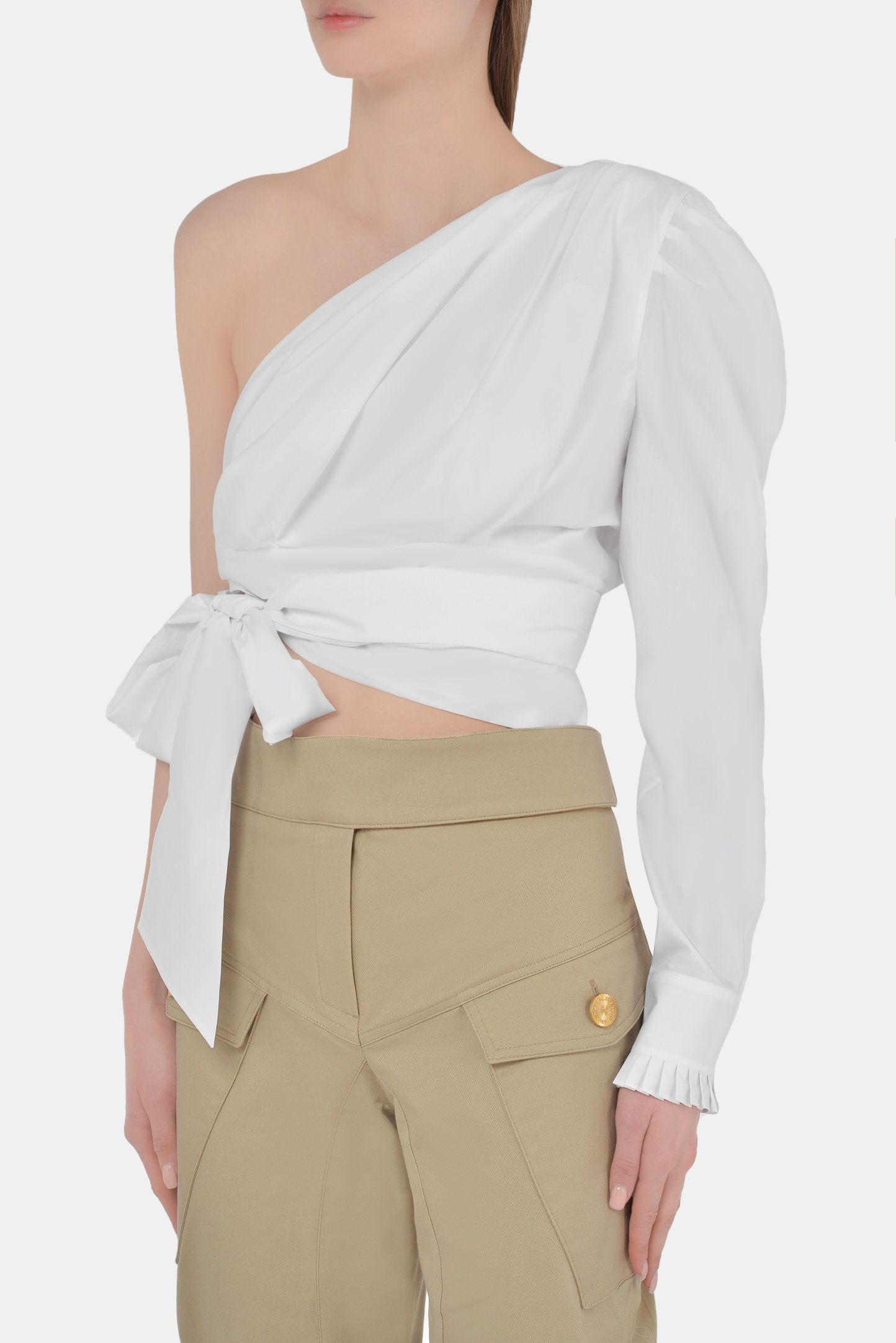 Блуза ALEXANDRE VAUTHIER 211TO1403, цвет: Белый, Женский