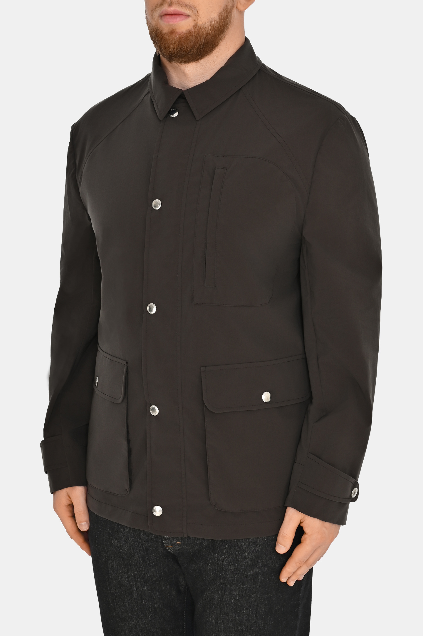 Куртка BRUNELLO  CUCINELLI MR4566490C, цвет: Темно-коричневый, Мужской