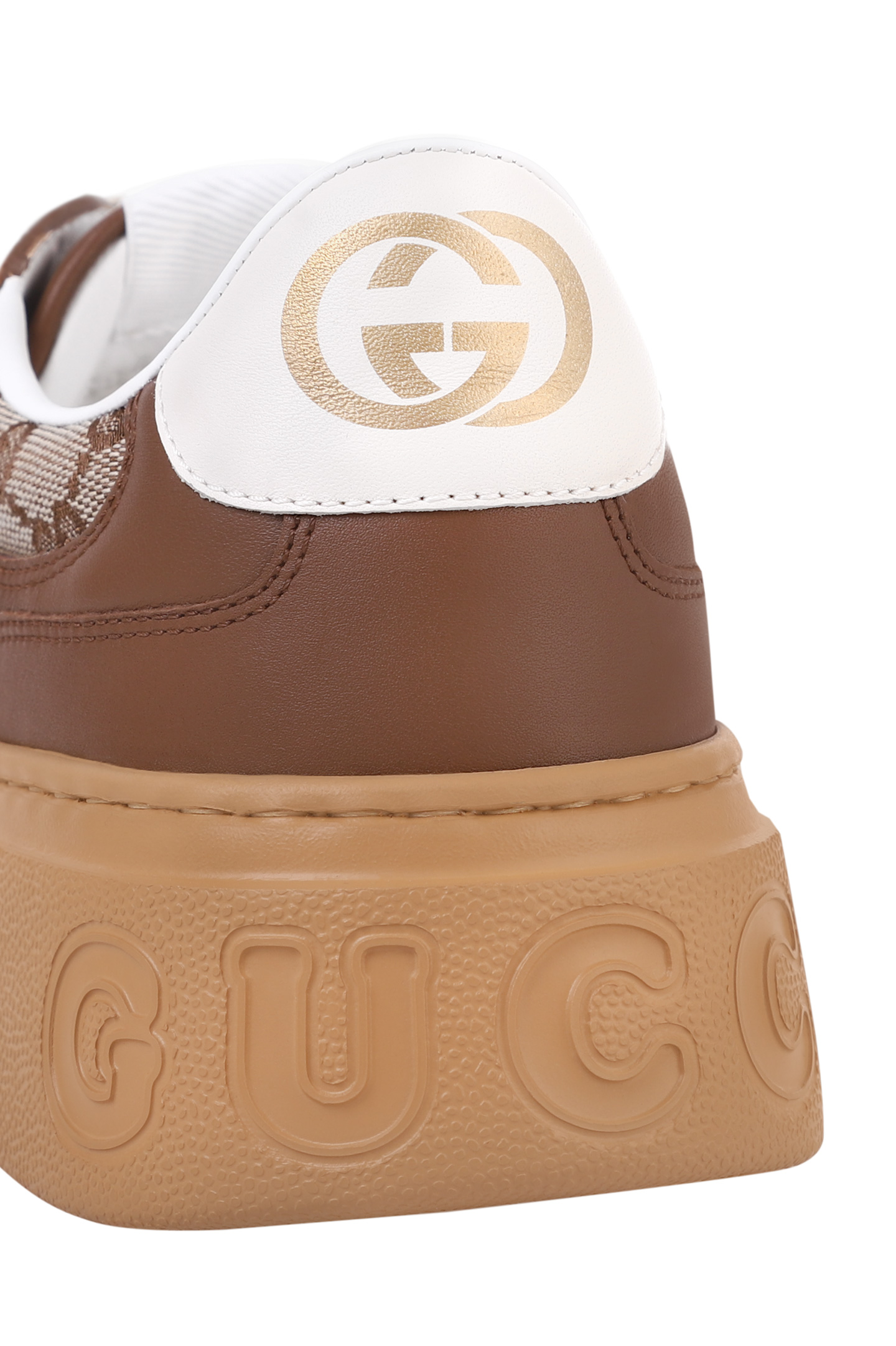 Кеды GUCCI 675840 UPG20, цвет: Бежевый, Мужской