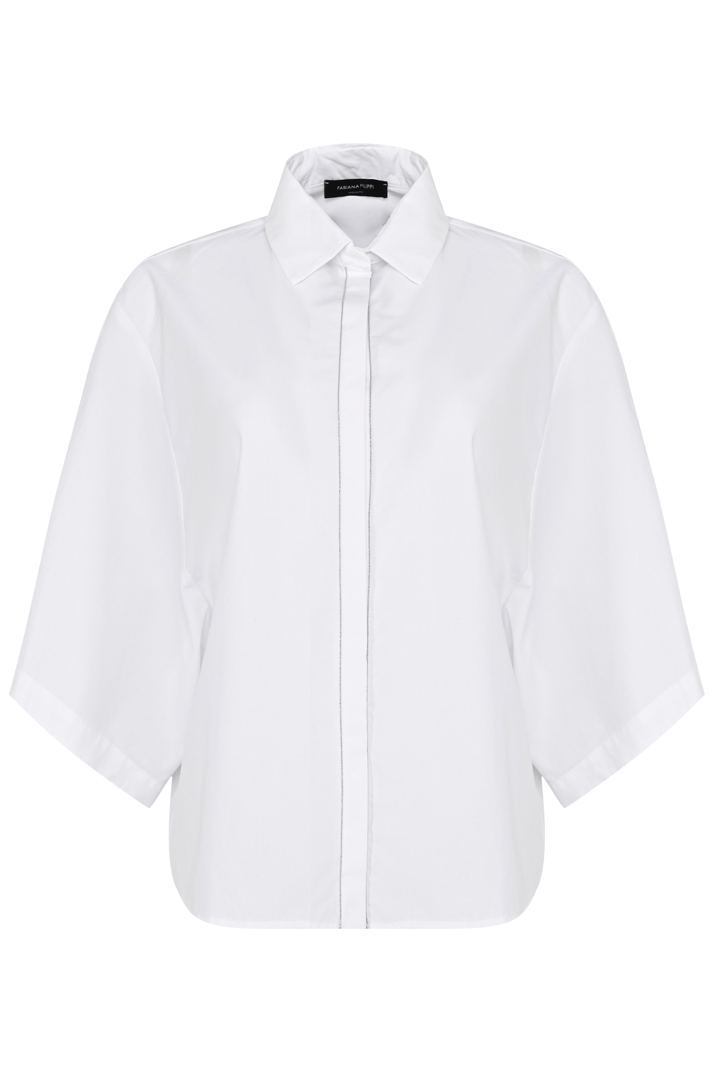 Блуза FABIANA FILIPPI CAD273B646I809, цвет: Белый, Женский