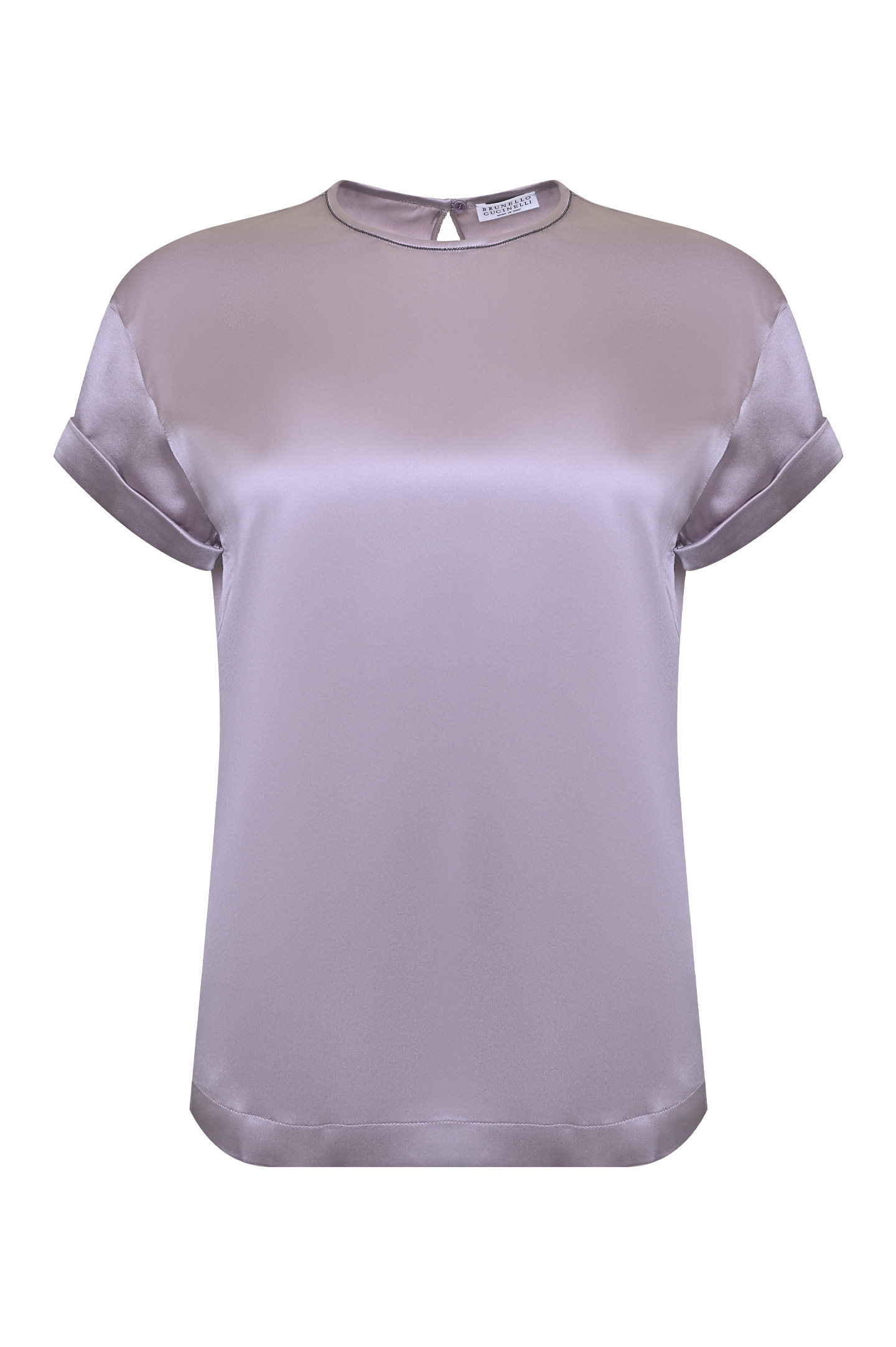 Блуза BRUNELLO  CUCINELLI M0C59B1008, цвет: Сиреневый, Женский