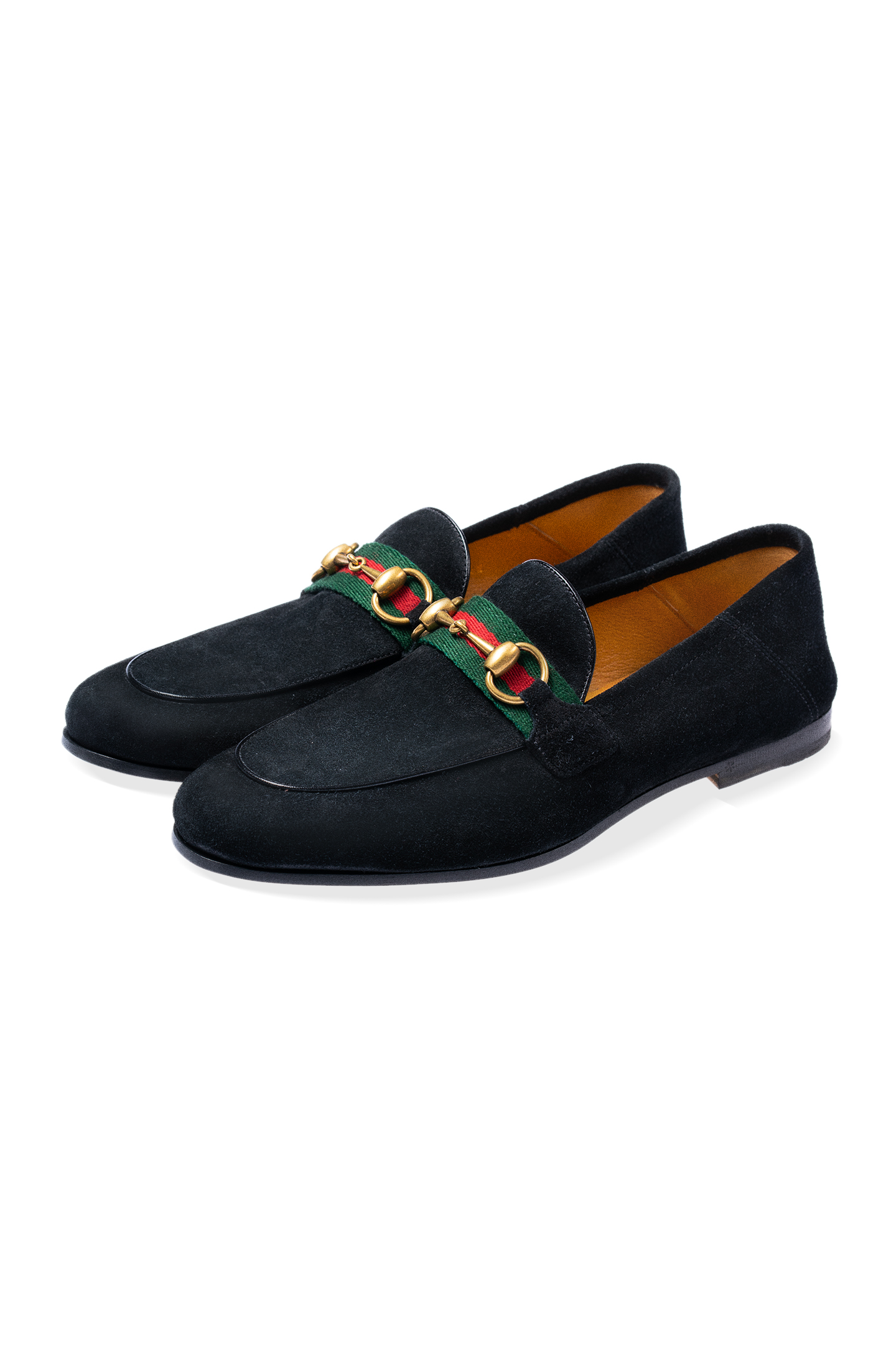 Лоферы GUCCI 581513 1M620, цвет: Черный, Мужской