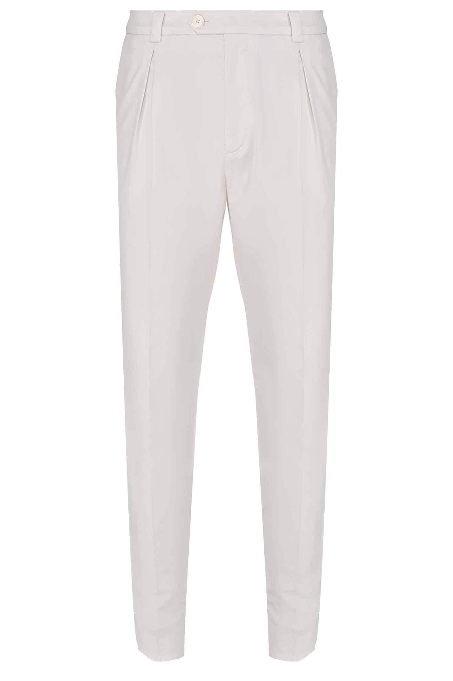 Брюки BRUNELLO  CUCINELLI M289L3030F, цвет: Белый, Мужской