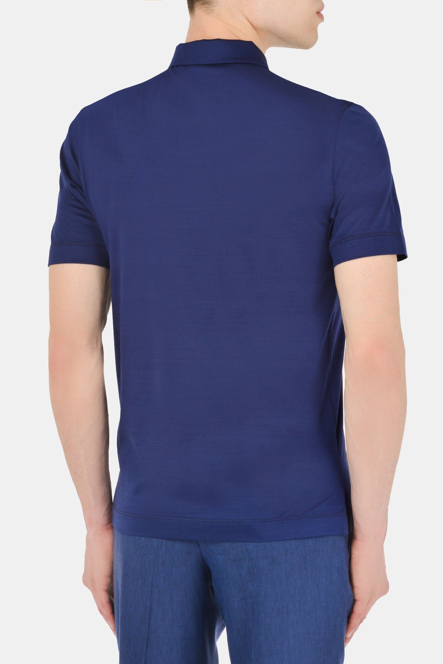 Поло (Cорочка) CANALI MJ00002/310 T0642, цвет: Синий, Мужской