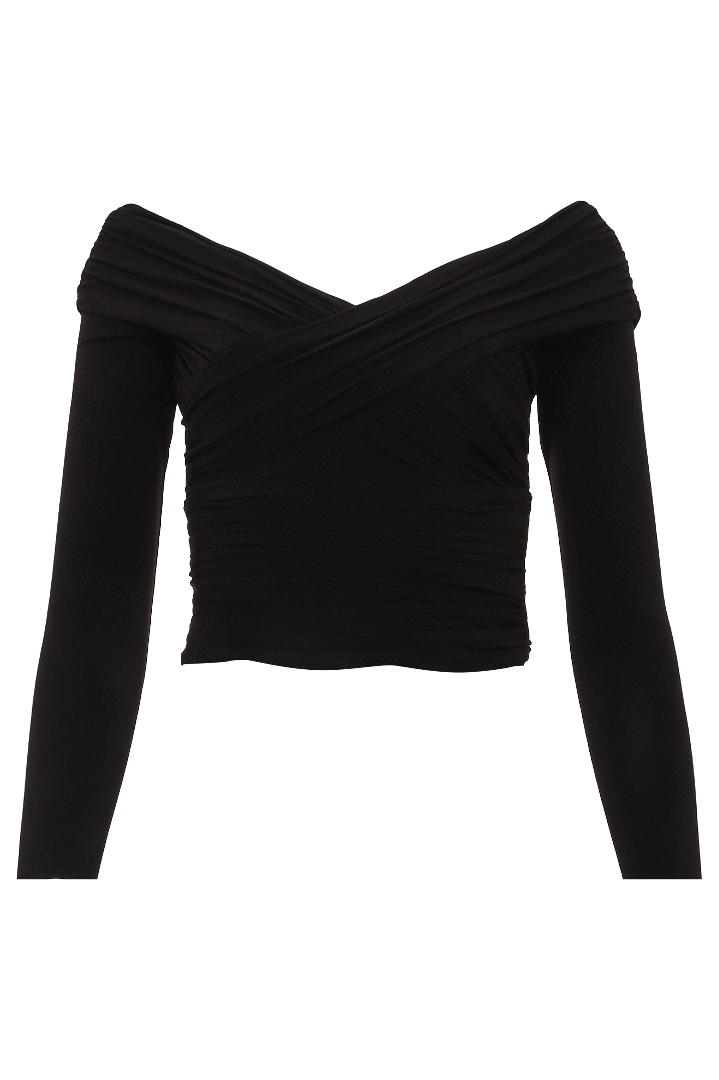 Блуза SELF PORTRAIT RS22-110T, цвет: Черный, Женский