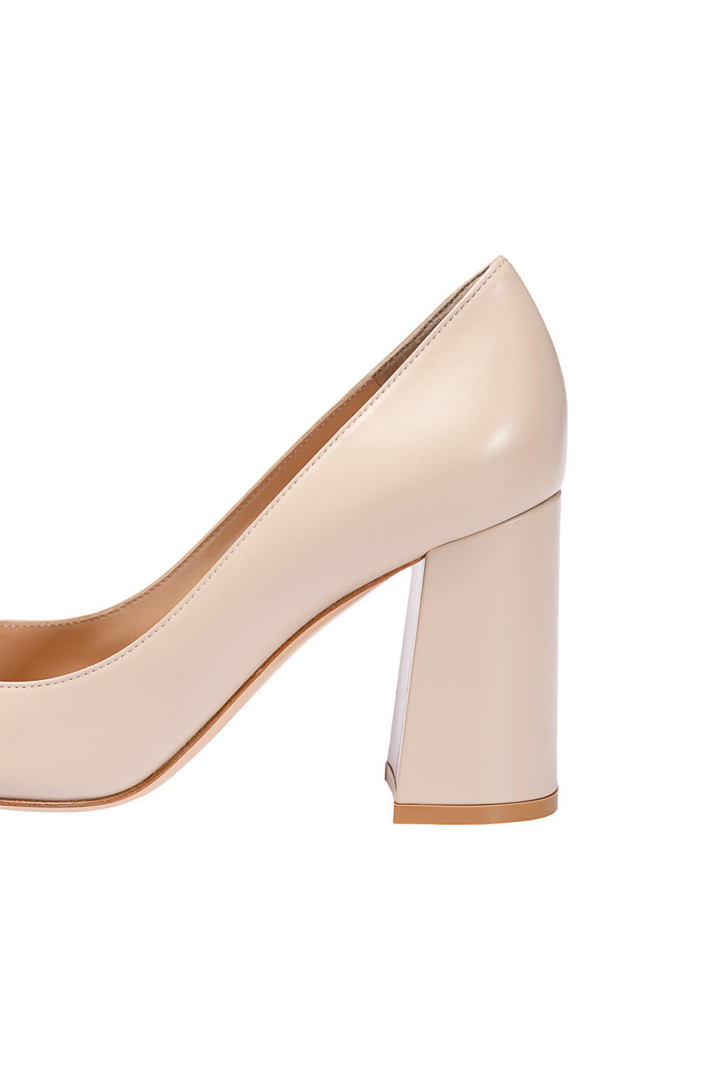 Туфли GIANVITO ROSSI G21836.85RIC.VITMOUS, цвет: Бежевый, Женский