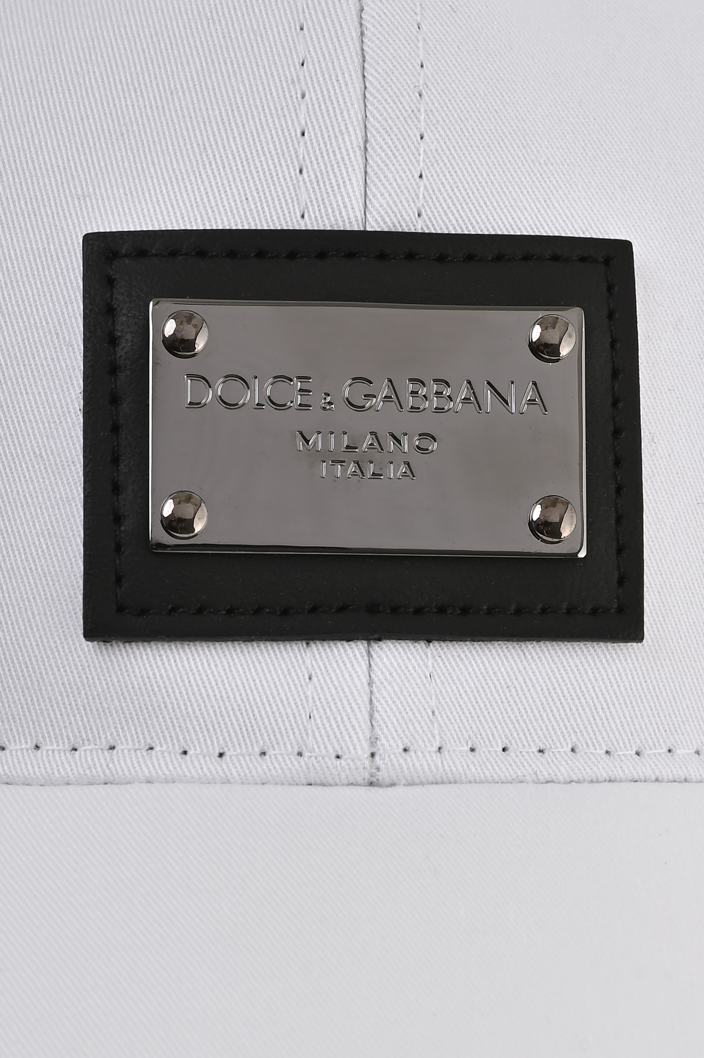 Кепка DOLCE & GABBANA GH590A GF421, цвет: Белый, Мужской