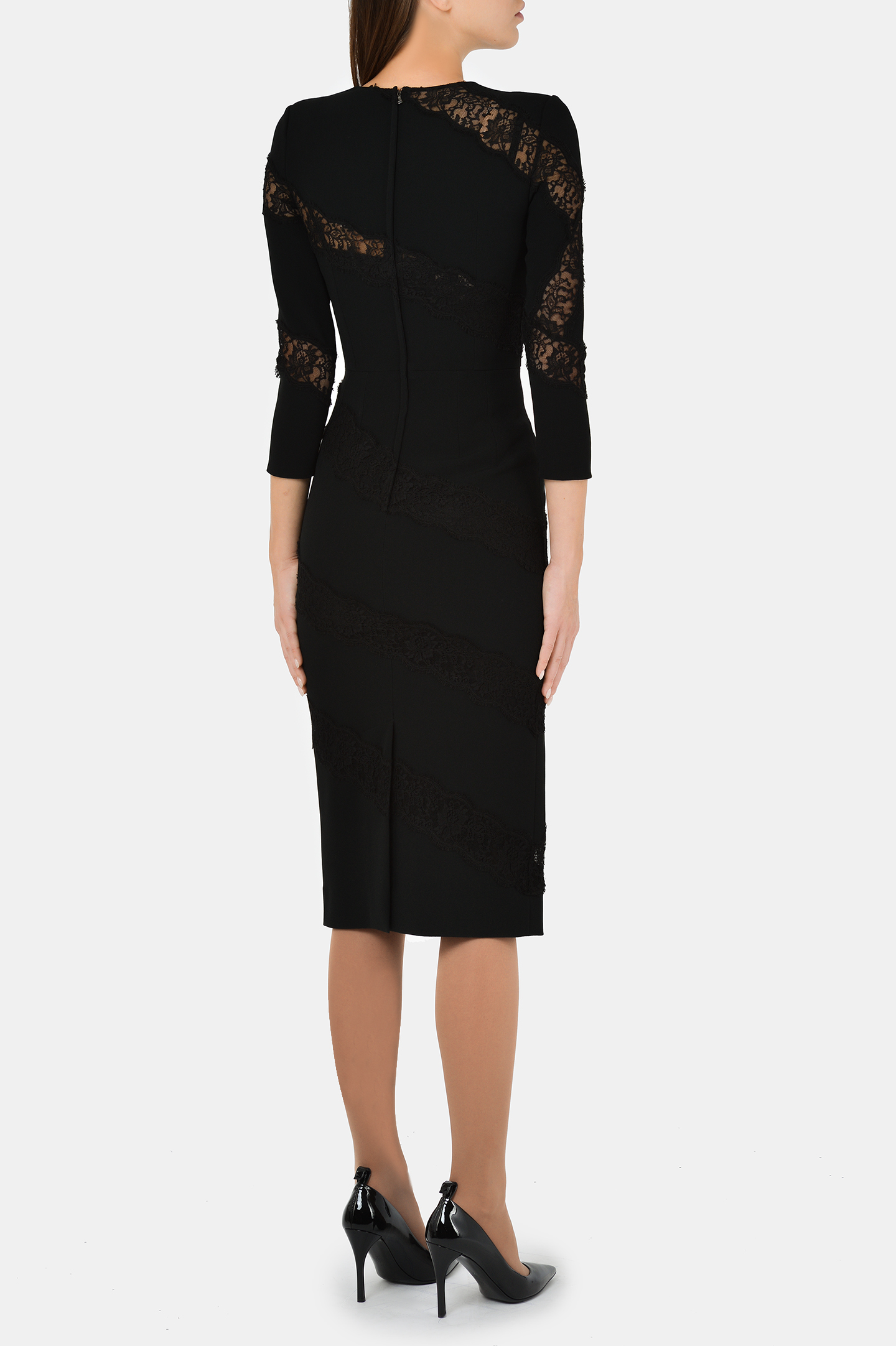 Платье DOLCE & GABBANA F6J4NT FURDV, цвет: Черный, Женский