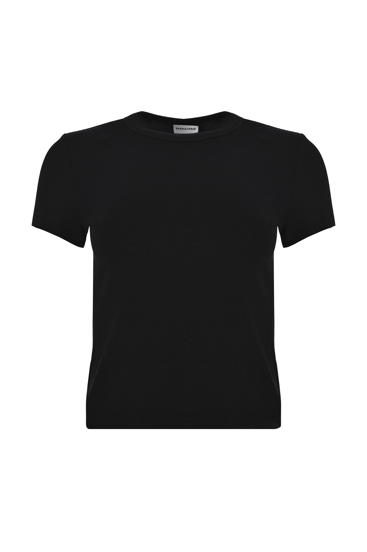 Футболка SASHAVERSE TS006/BG/3304, цвет: Черный, Женский