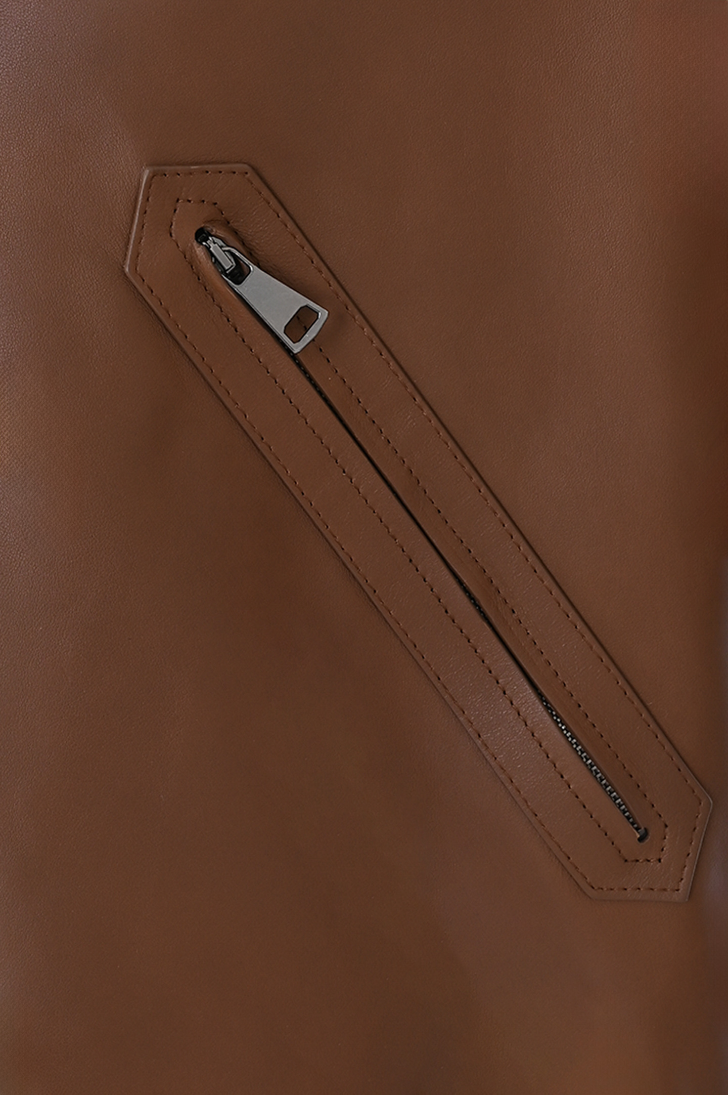 Кожаная куртка двухсторонняя CANALI LE00258 O70409, цвет: Коричневый, Мужской