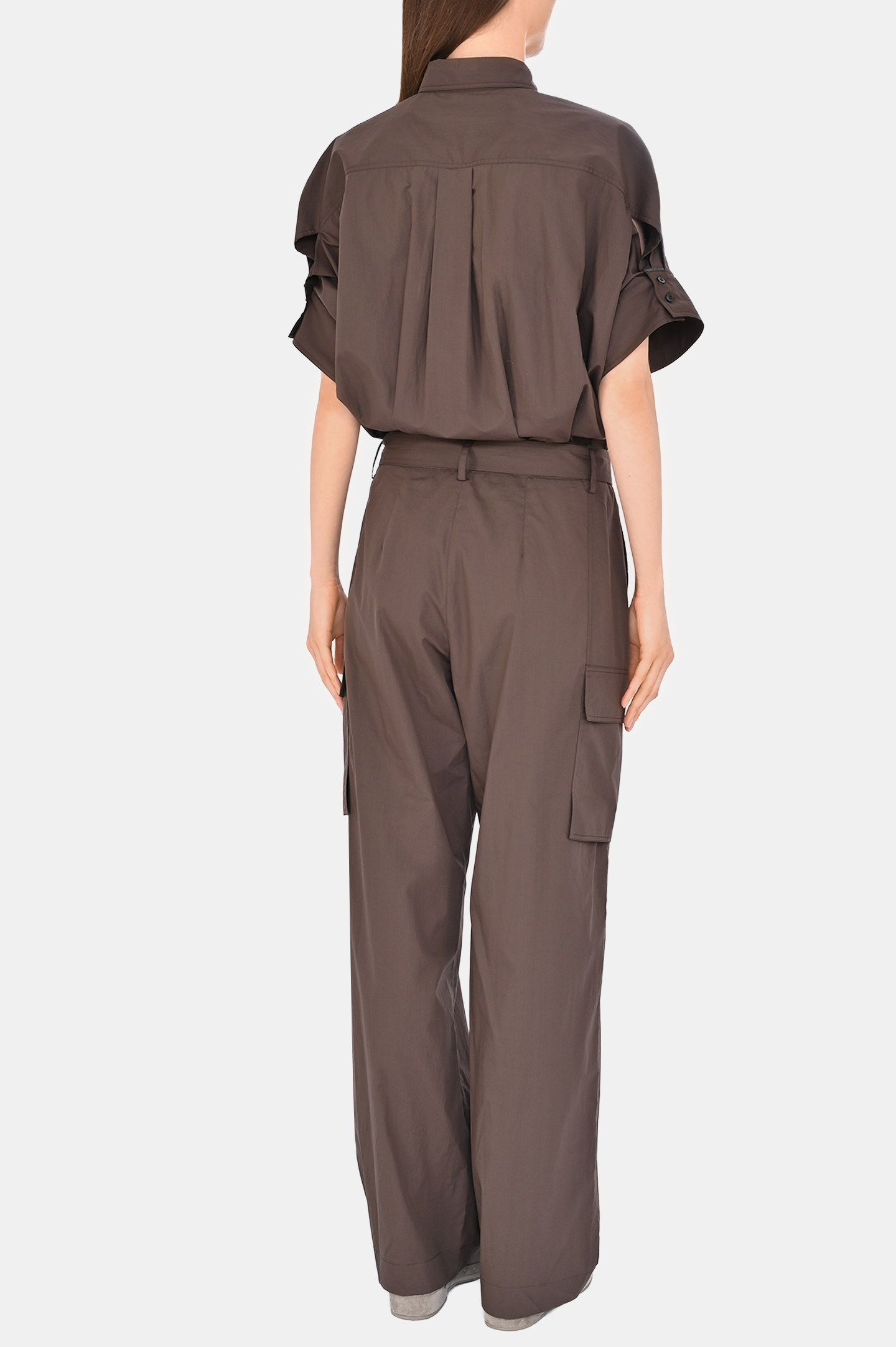 Комбинезон BRUNELLO  CUCINELLI M0H93HA999, цвет: Темно-коричневый, Женский