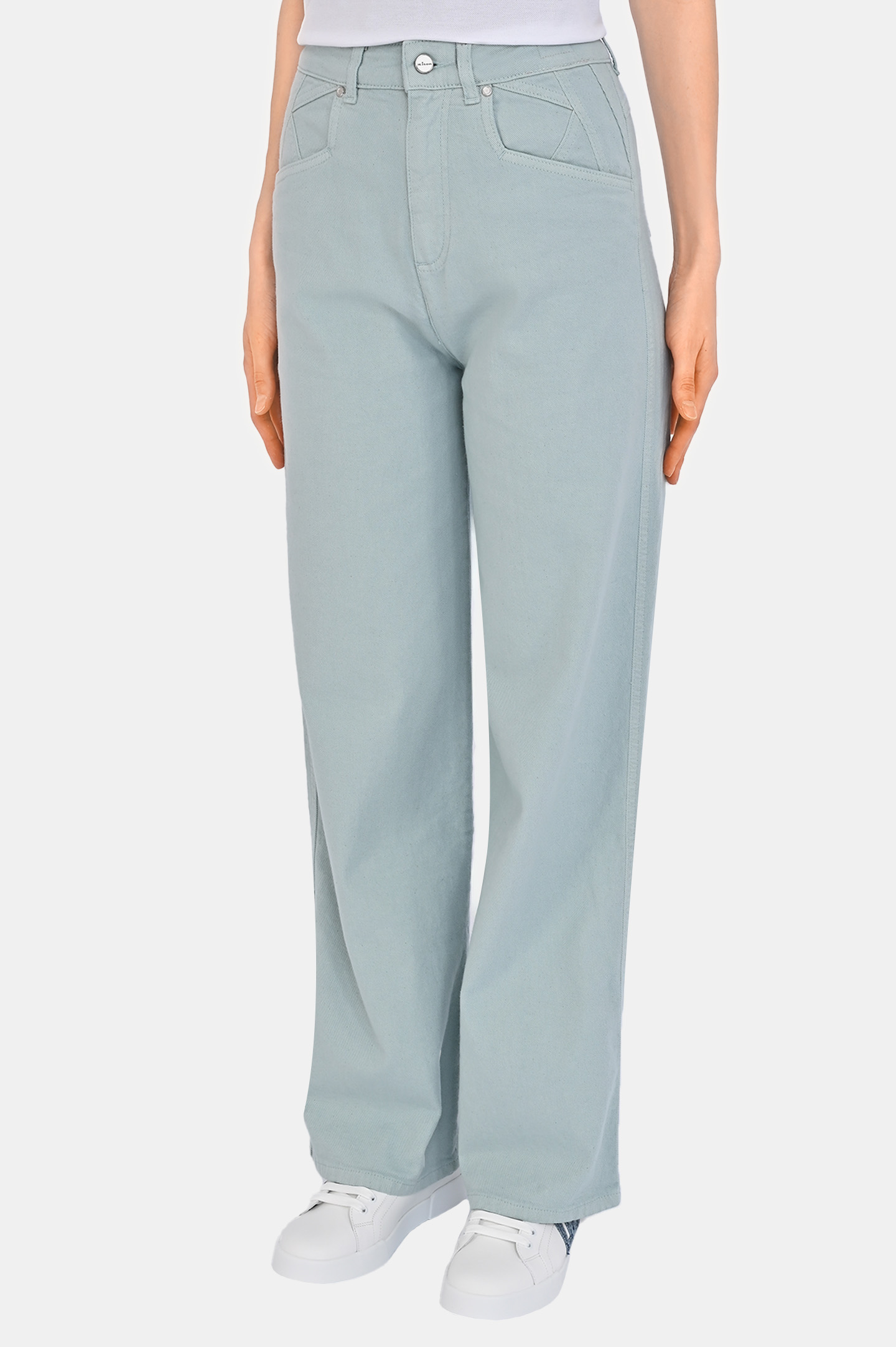 Джинсы KITON DJ53102K0928F0, цвет: Голубой, Женский
