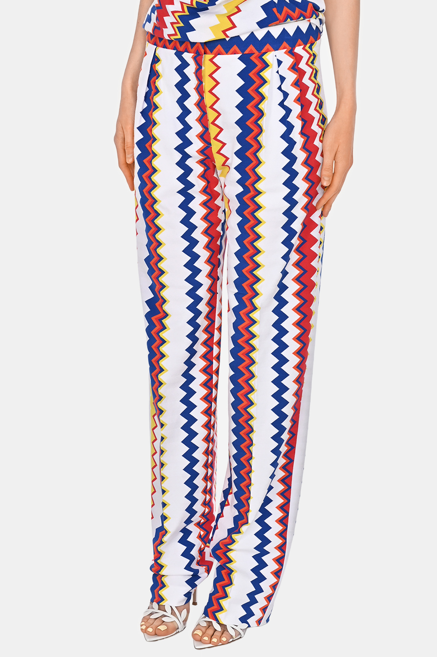 Брюки MISSONI DS25SI15-BR0121, цвет: Разноцветный, Женский