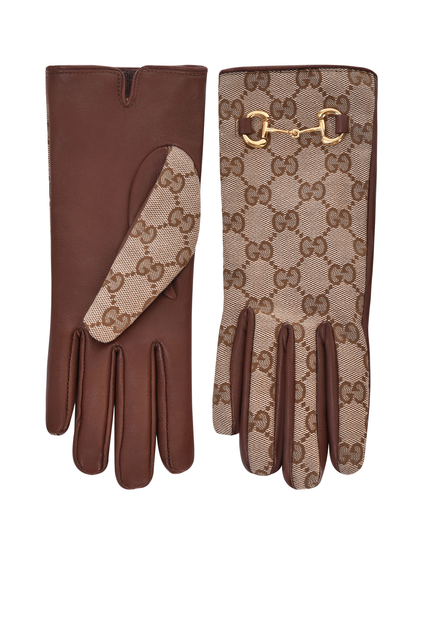 Перчатки GUCCI 603635 3SAAH, цвет: Бежевый, Женский