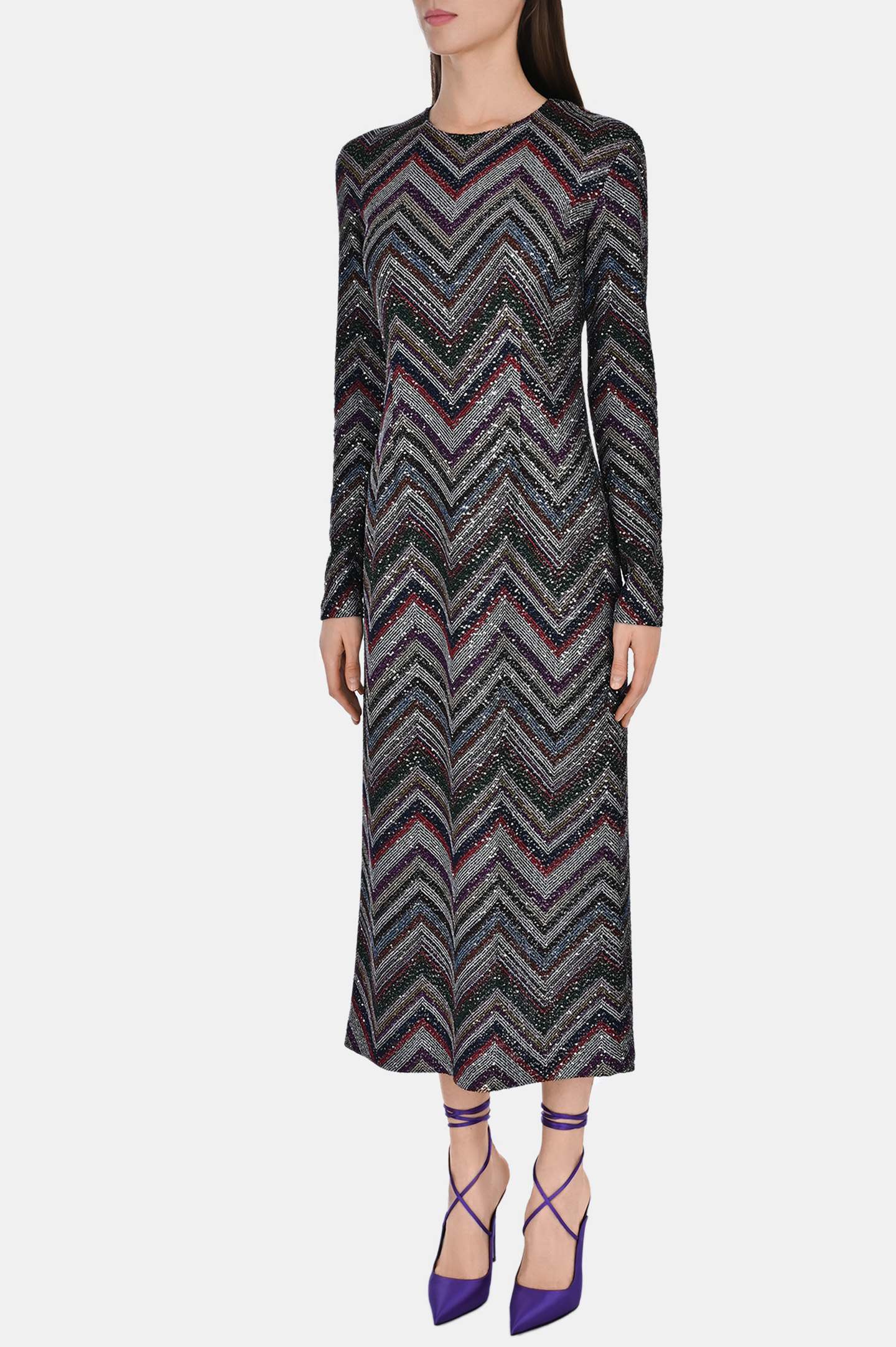 Платье MISSONI DS23WG3B-BC003I, цвет: Разноцветный, Женский