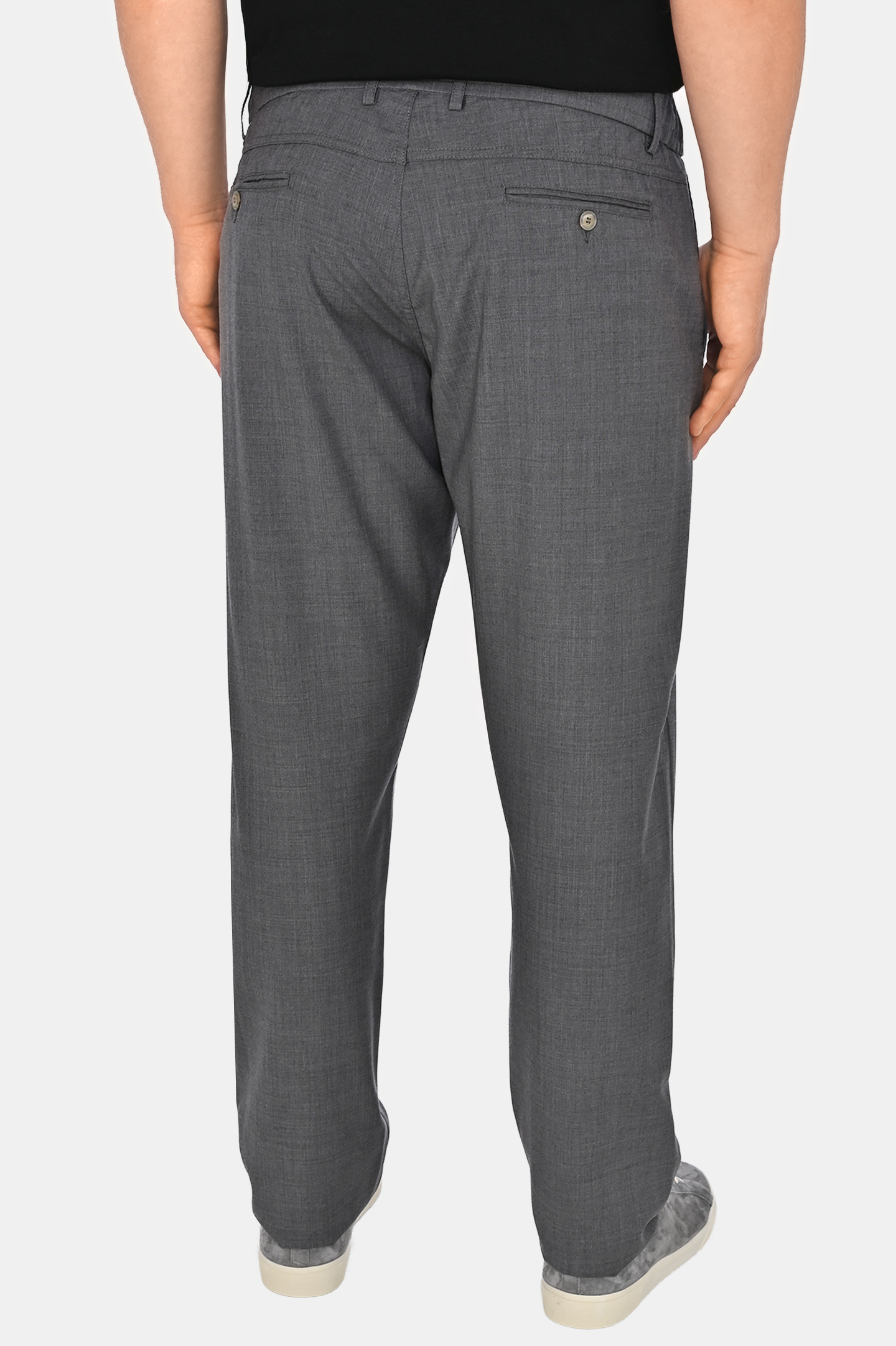 Брюки CANALI AR03652 V1659, цвет: Серый, Мужской