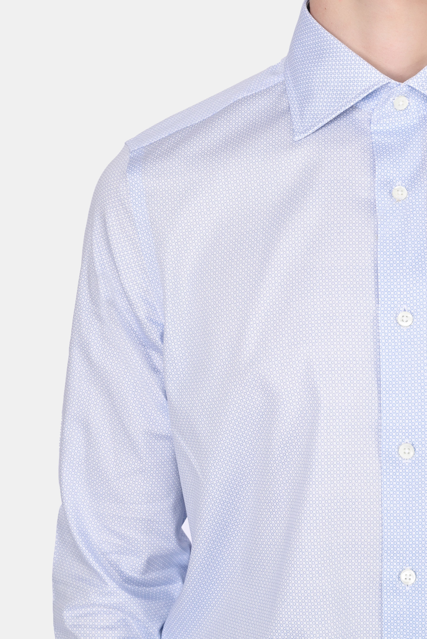 Рубашка CANALI GR02350/402, цвет: Белый, Мужской