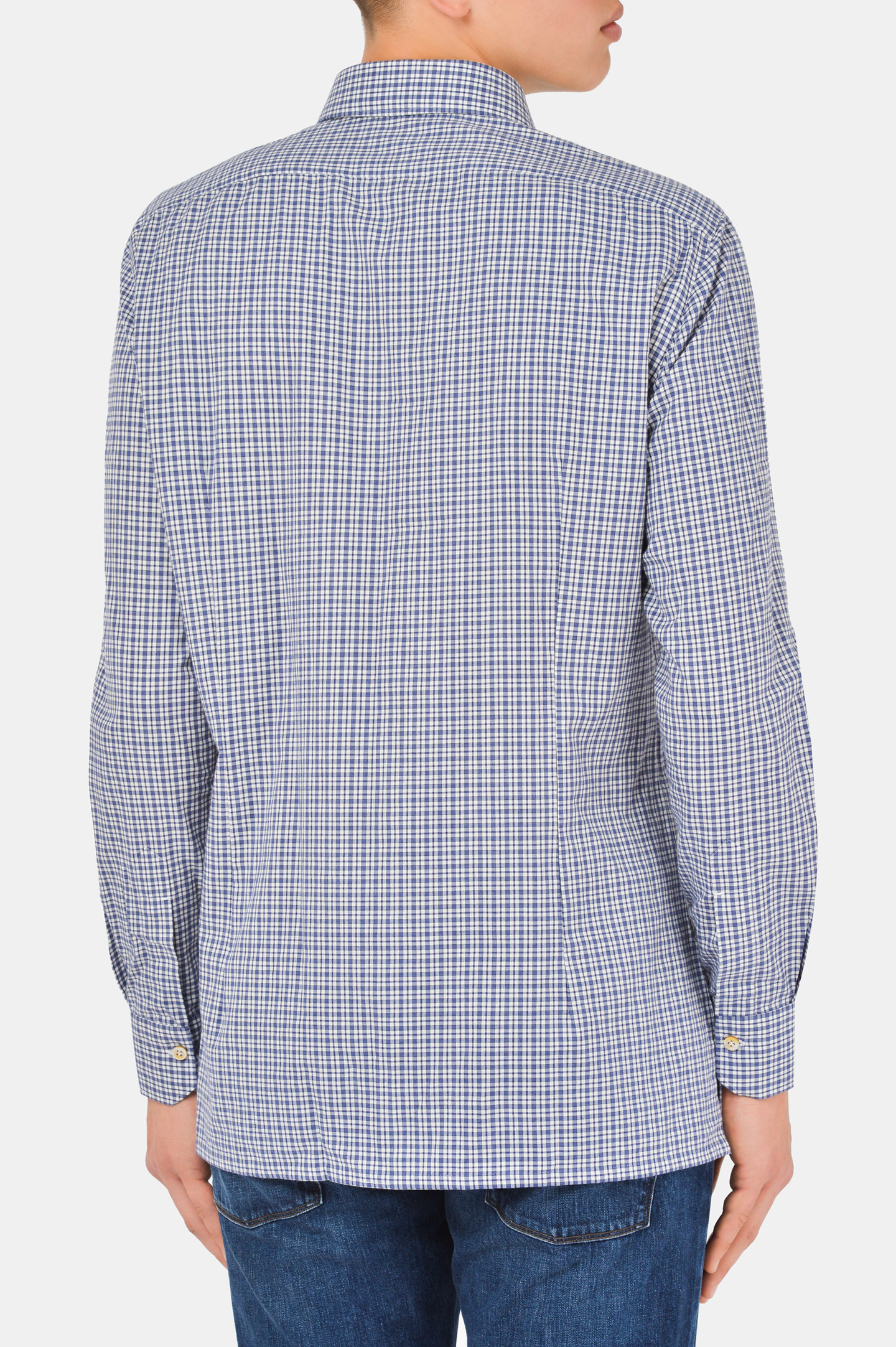 Рубашка KITON UMCNERH074711, цвет: Серый, Мужской