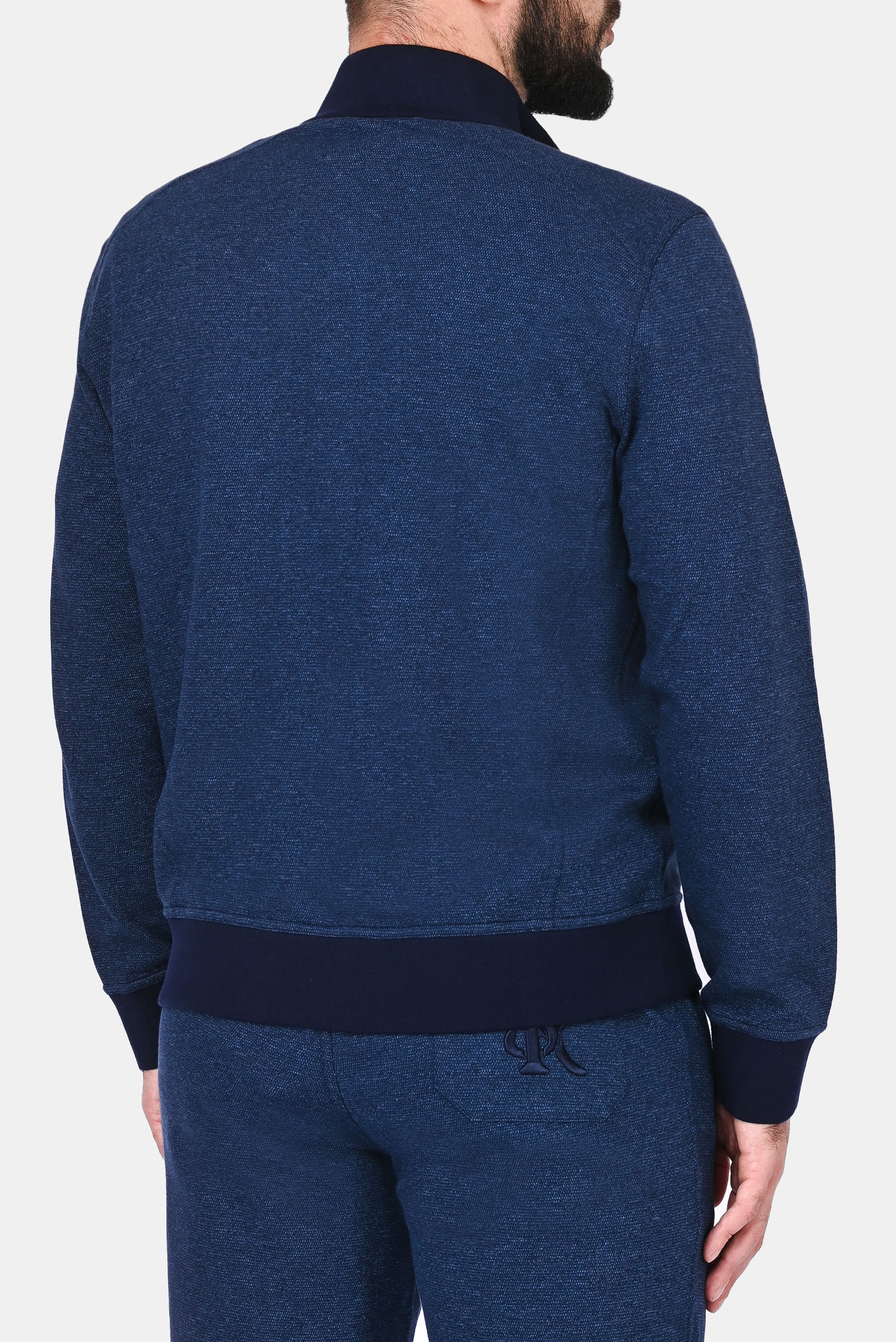 Куртка спорт (Кардиган) STEFANO RICCI K919029R31 T21410, цвет: Синий, Мужской