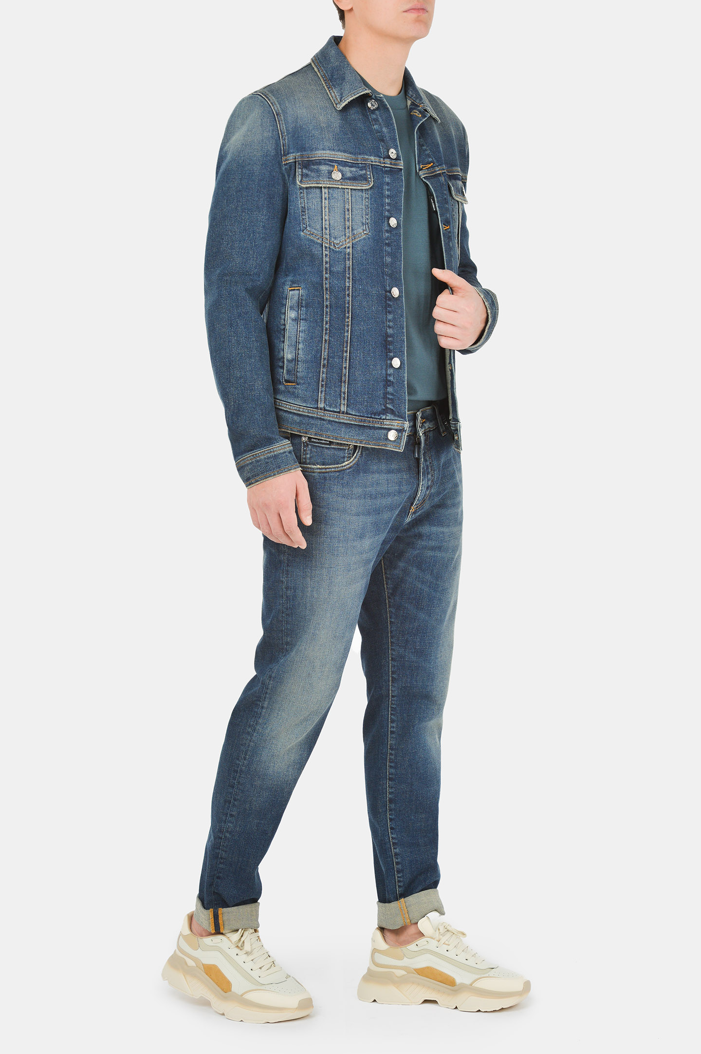 Куртка DOLCE & GABBANA G9JC2D G8CR7, цвет: Синий, Мужской