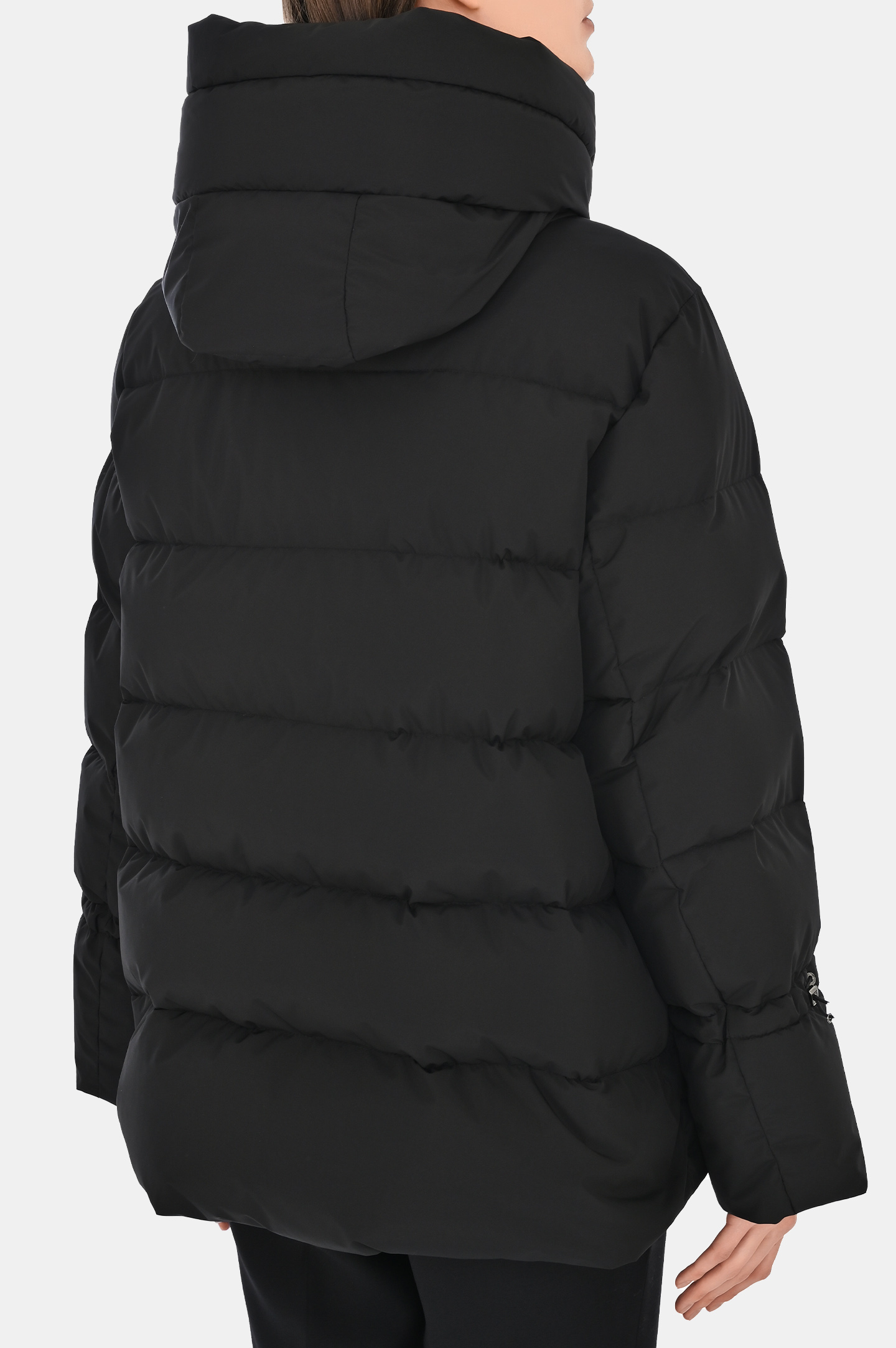 Куртка MOORER MODPI200001-TEPA023, цвет: Черный, Женский