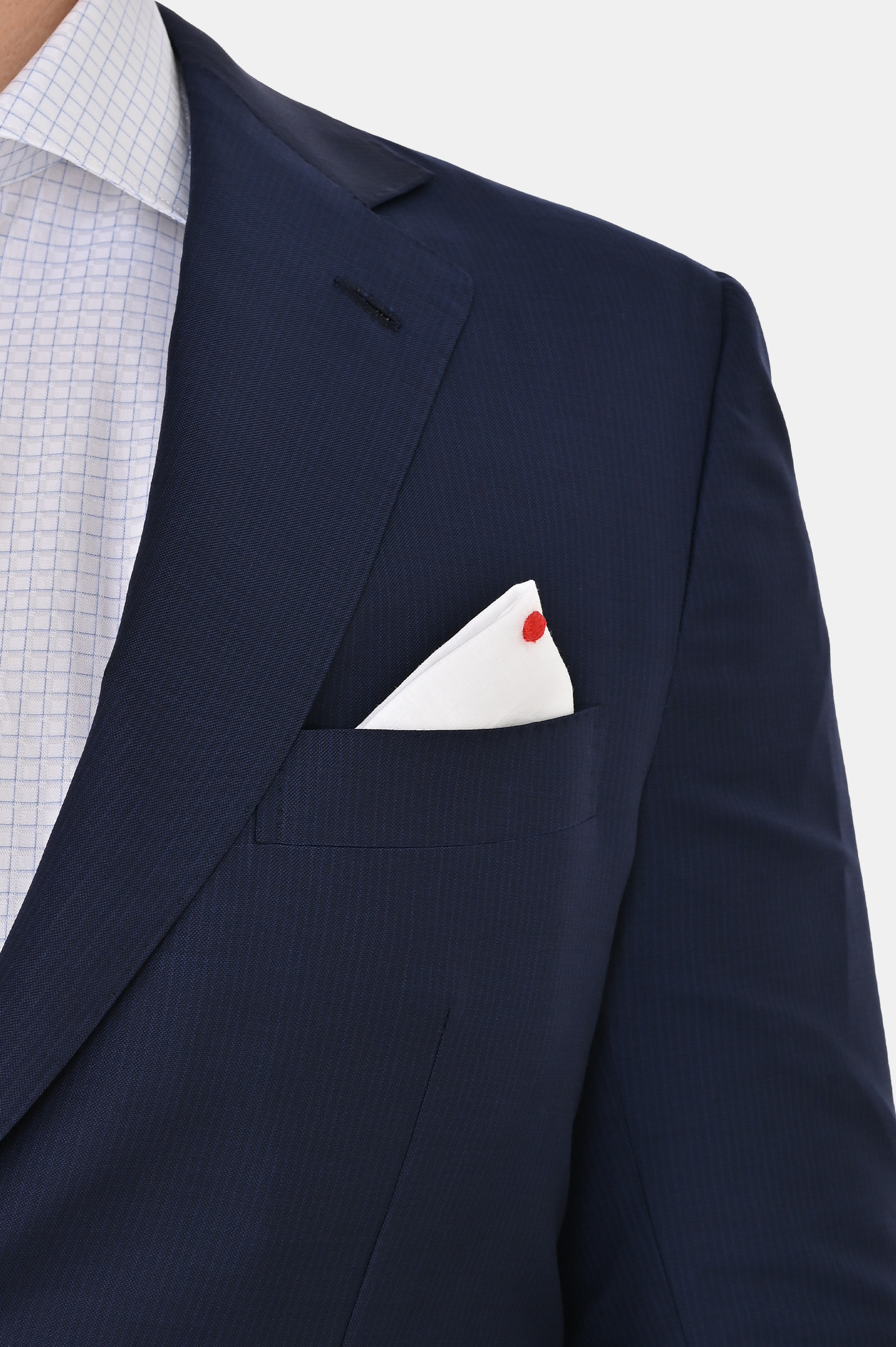 Костюм+платок KITON UA81K0602E0, цвет: Темно-синий, Мужской