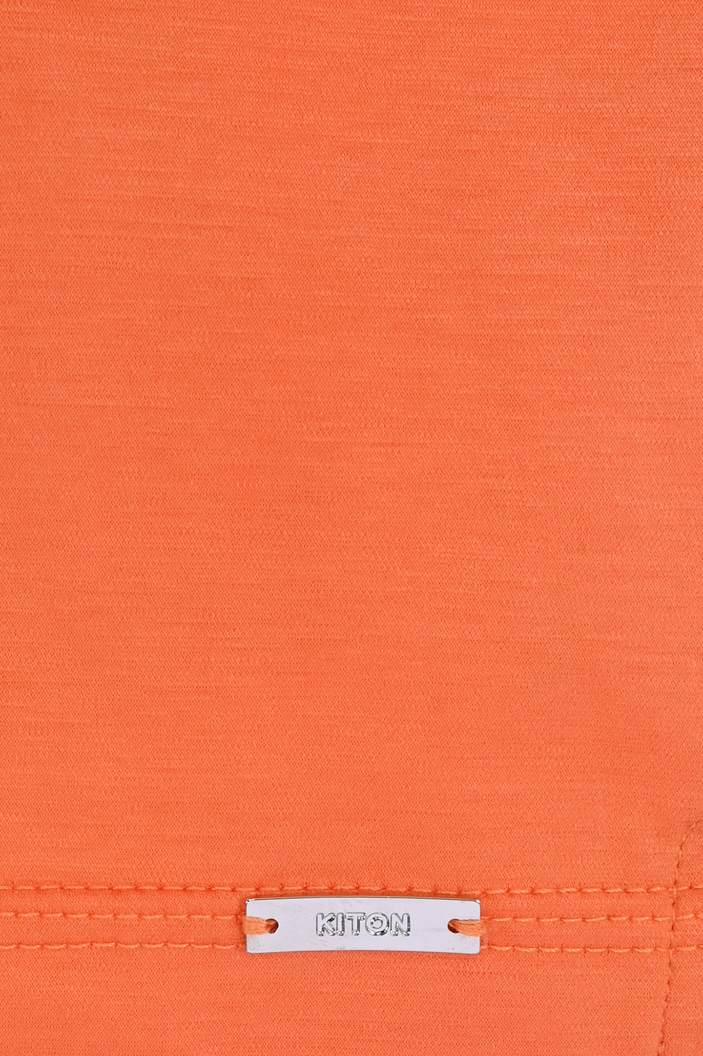 Футболка KITON D53450K06S370, цвет: Оранжевый, Женский