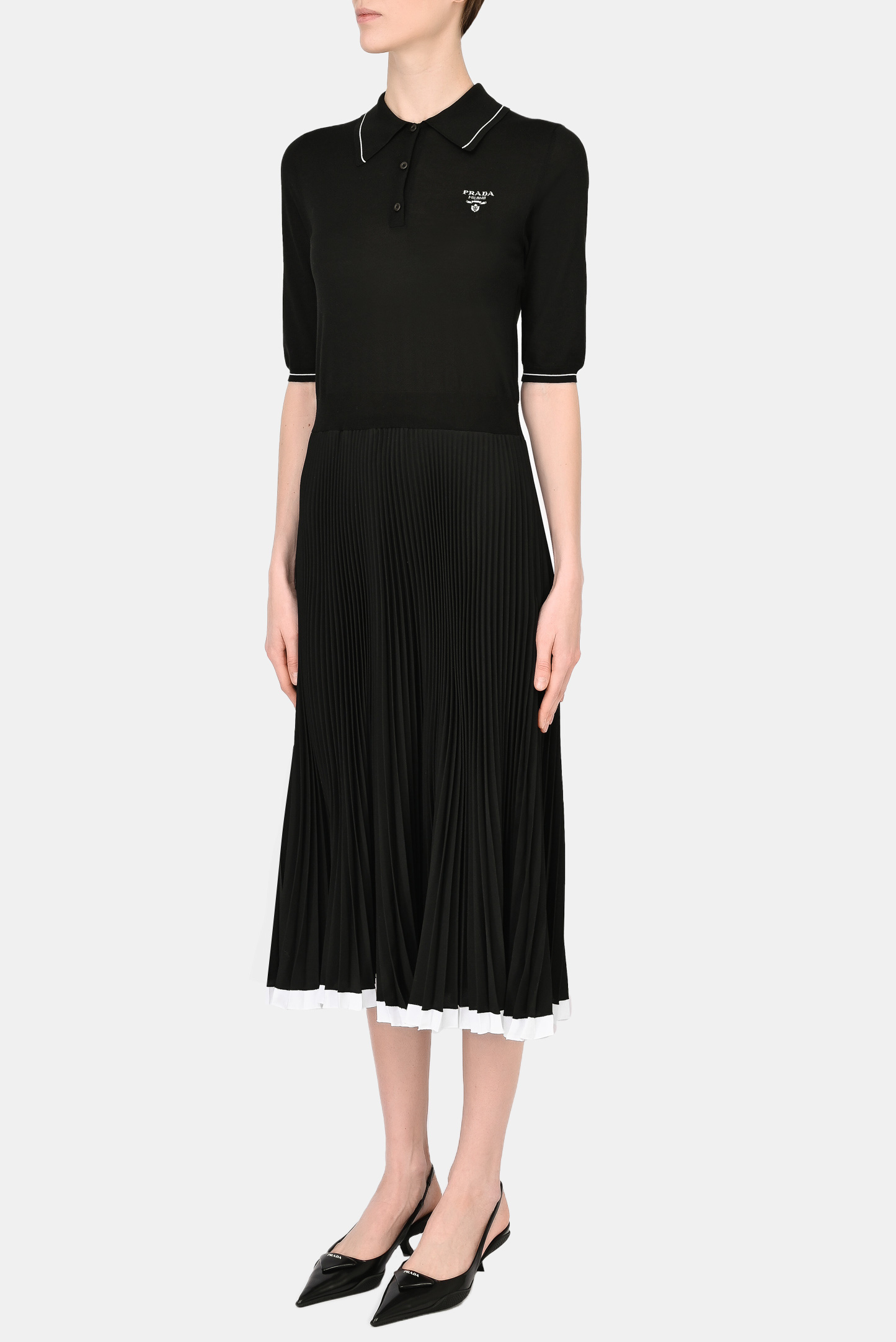 Платье PRADA P3B06M 10FT, цвет: Черный, Женский