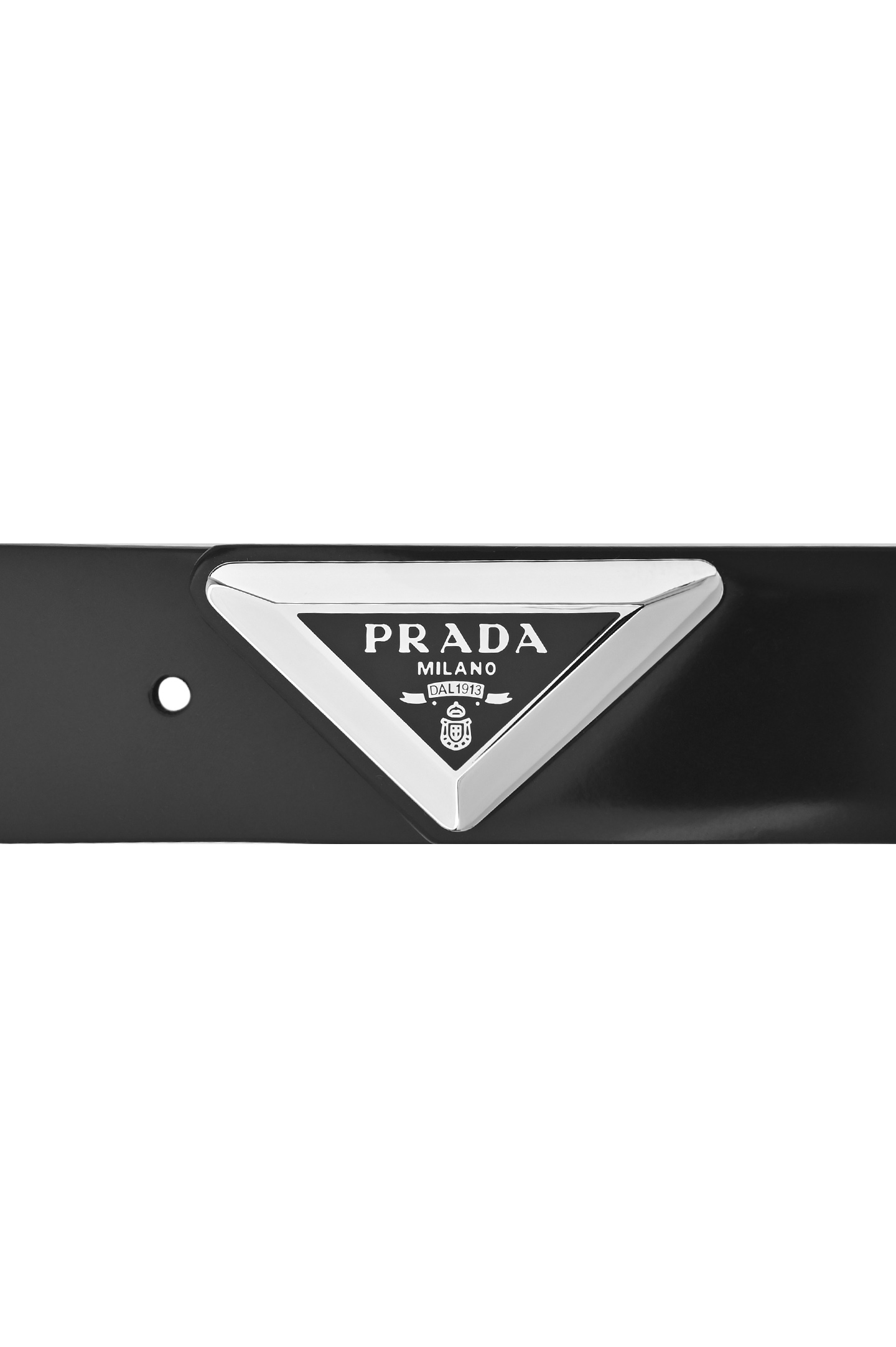 Ремень PRADA 2CM250 Z06, цвет: Черный, Мужской