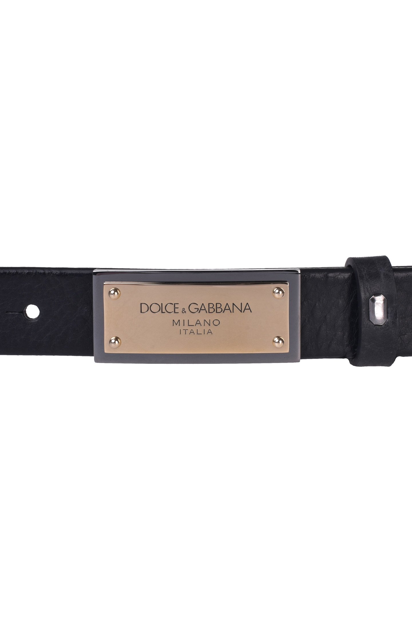Ремень DOLCE & GABBANA BC4591 AV480, цвет: Черный, Мужской