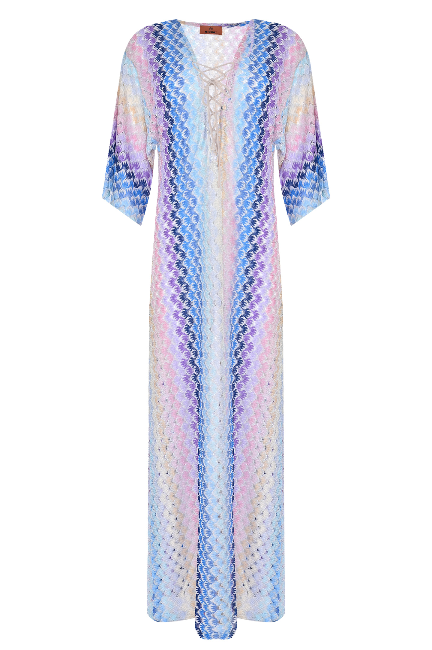 Полупрозрачное платье MISSONI MC23SQ06-BR00TD, цвет: Разноцветный, Женский
