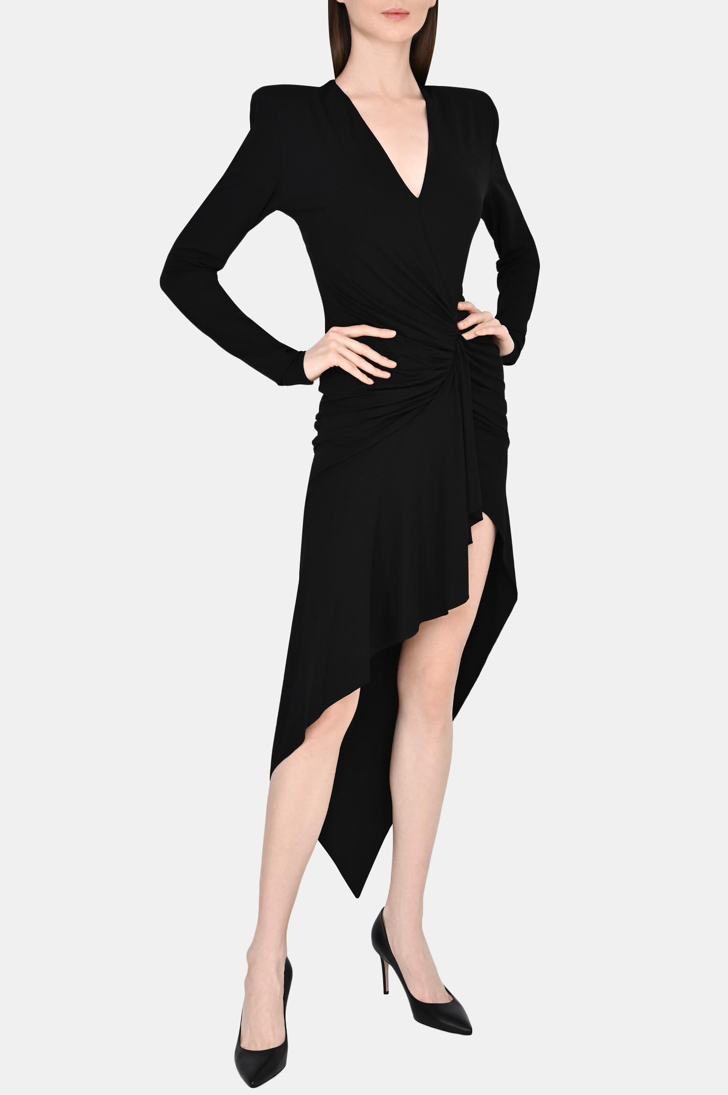 Платье ALEXANDRE VAUTHIER 223DR1732 1029-202, цвет: Черный, Женский