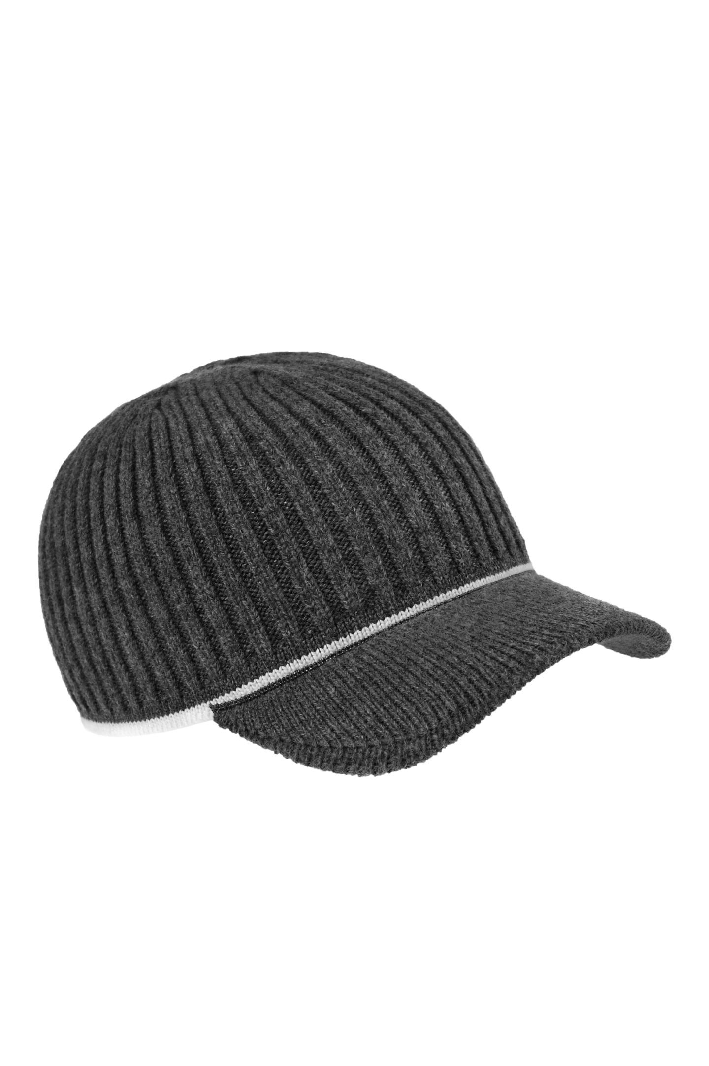 Кепка BRUNELLO  CUCINELLI MCAP9B1437, цвет: Серый, Женский