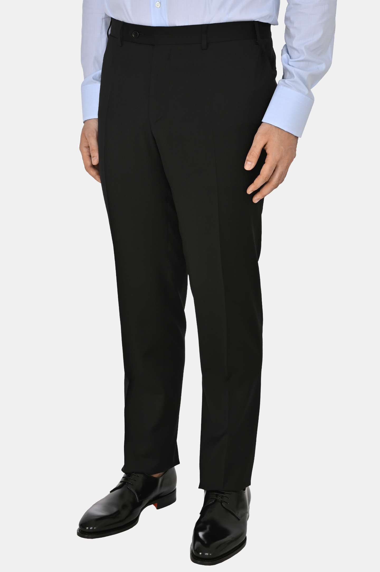 Брюки CANALI AR02523 710196R, цвет: Черный, Мужской