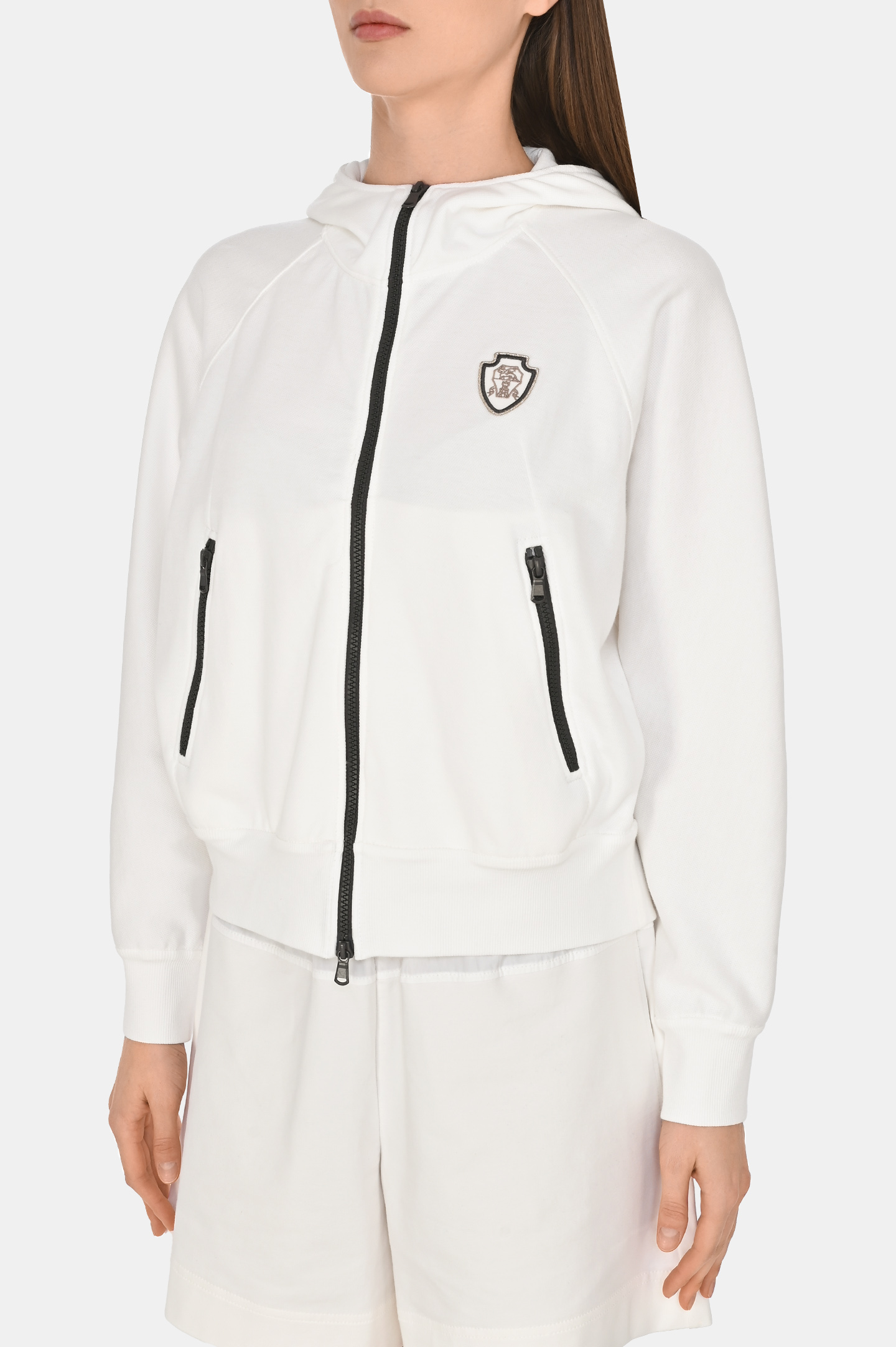 Куртка спорт BRUNELLO  CUCINELLI MG927VD106, цвет: Белый, Женский