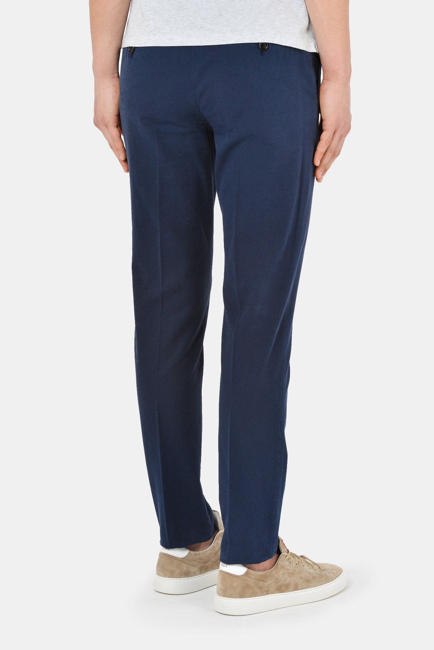 Брюки BRUNELLO  CUCINELLI M274DI1770, цвет: Синий, Мужской