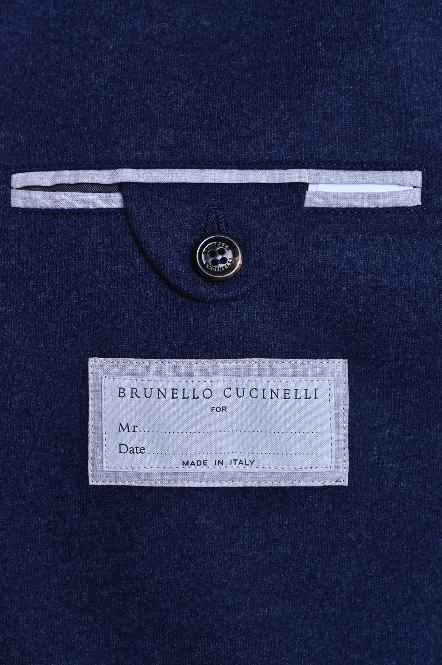 Пиджак BRUNELLO  CUCINELLI ML8968J01, цвет: Синий, Мужской