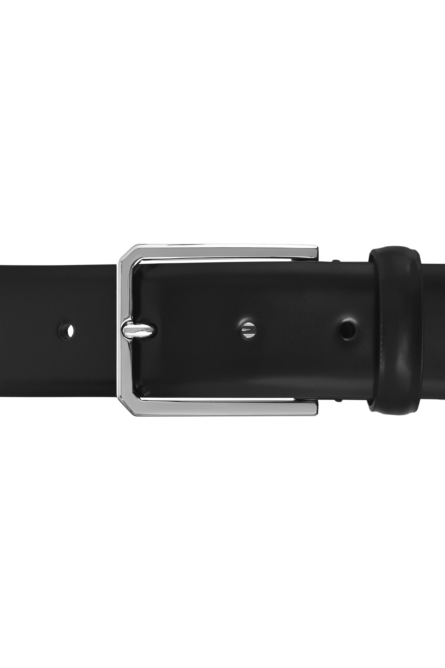 Ремень SANTONI CM35VS003B91EO, цвет: Черный, Мужской