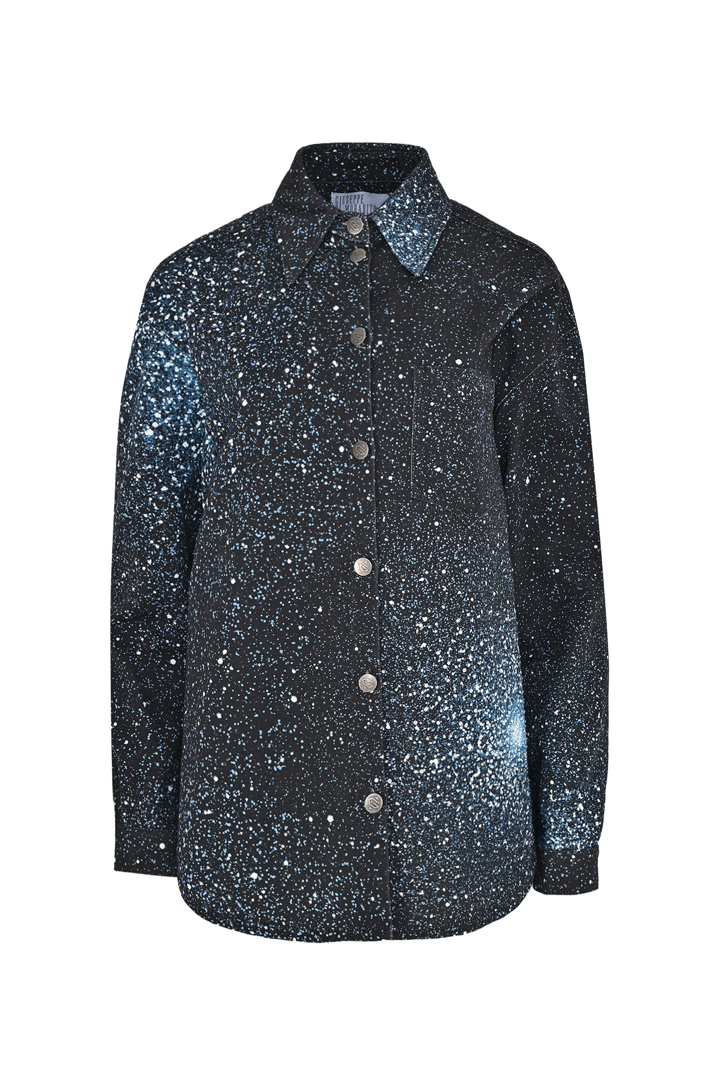 Блуза GIUSEPPE DI MORABITO 04SSDNT032C 04455, цвет: Черный, Женский