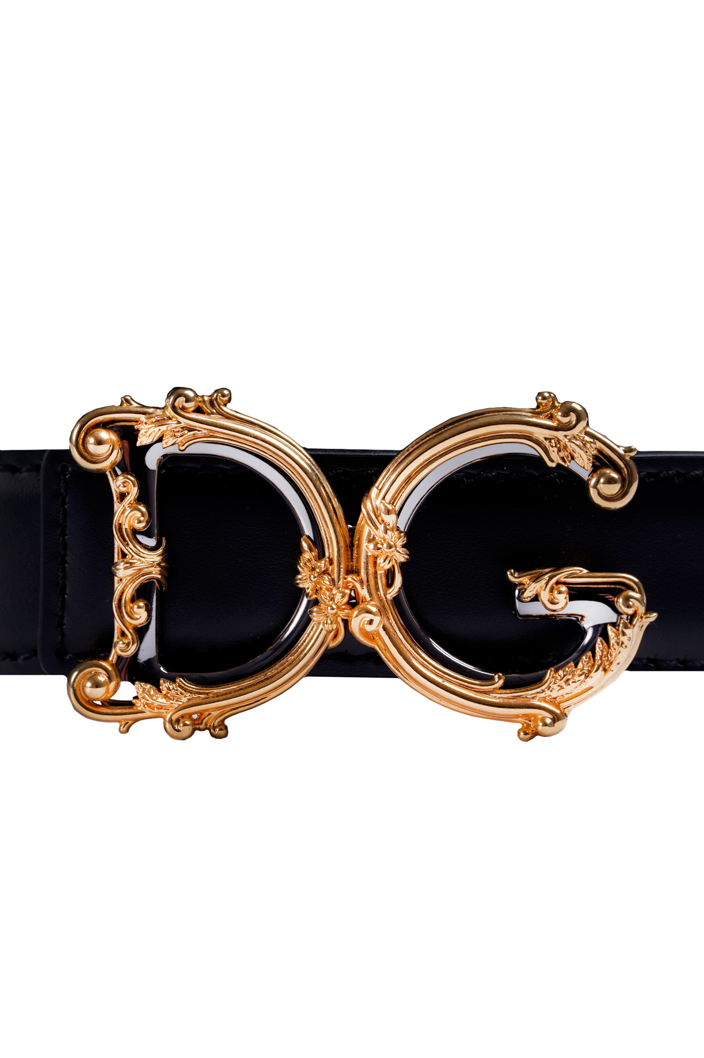 Ремень DOLCE & GABBANA BE1348 AZ831, цвет: Черный, Женский